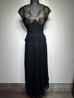 Ronni Nicole Lace Detail Button Maxi Dress M