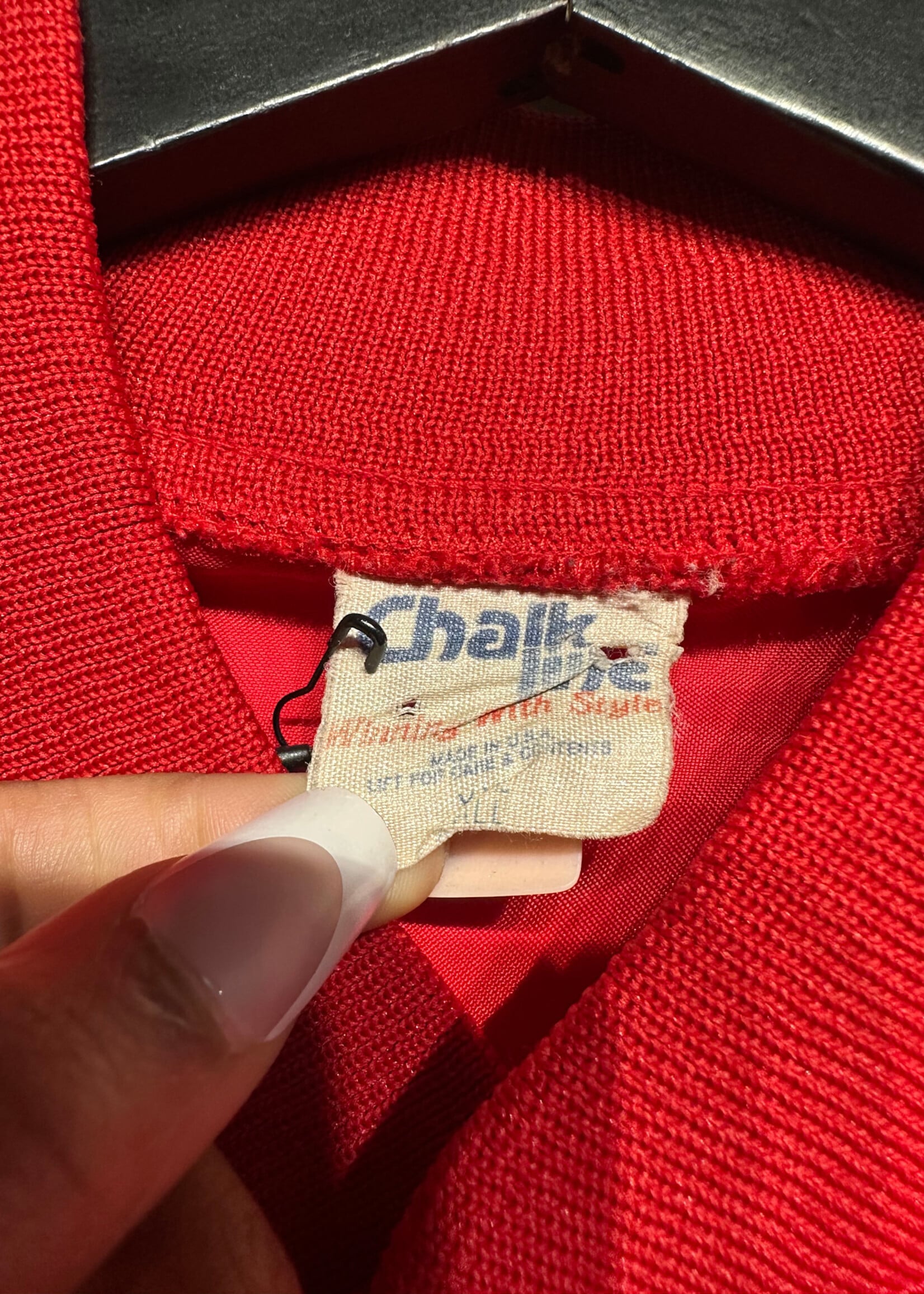 Chalk Line UNLV Rebels Red Satin JKT Masc XL