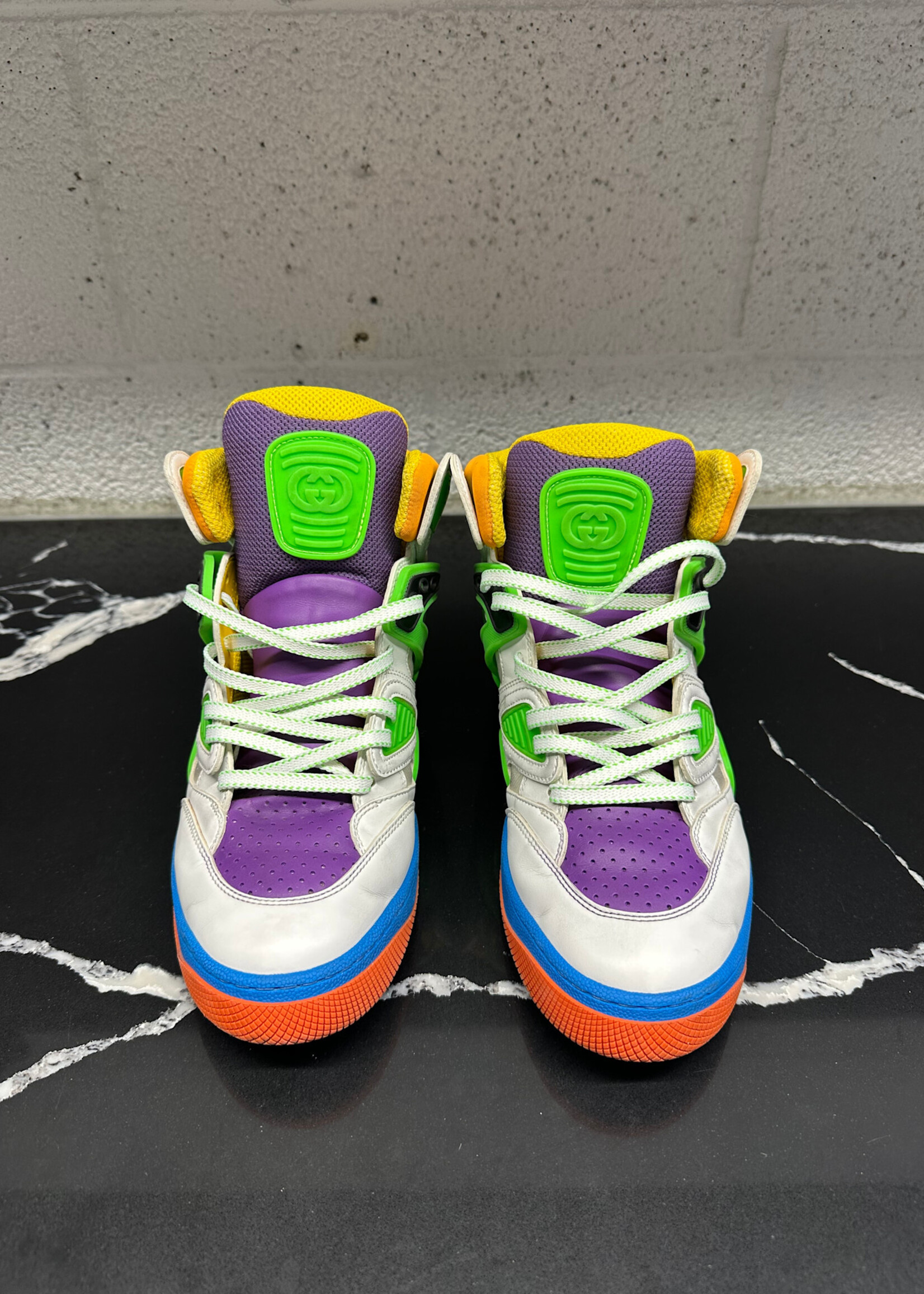Gucci Multicolor Basket Sneaker 38/7.5