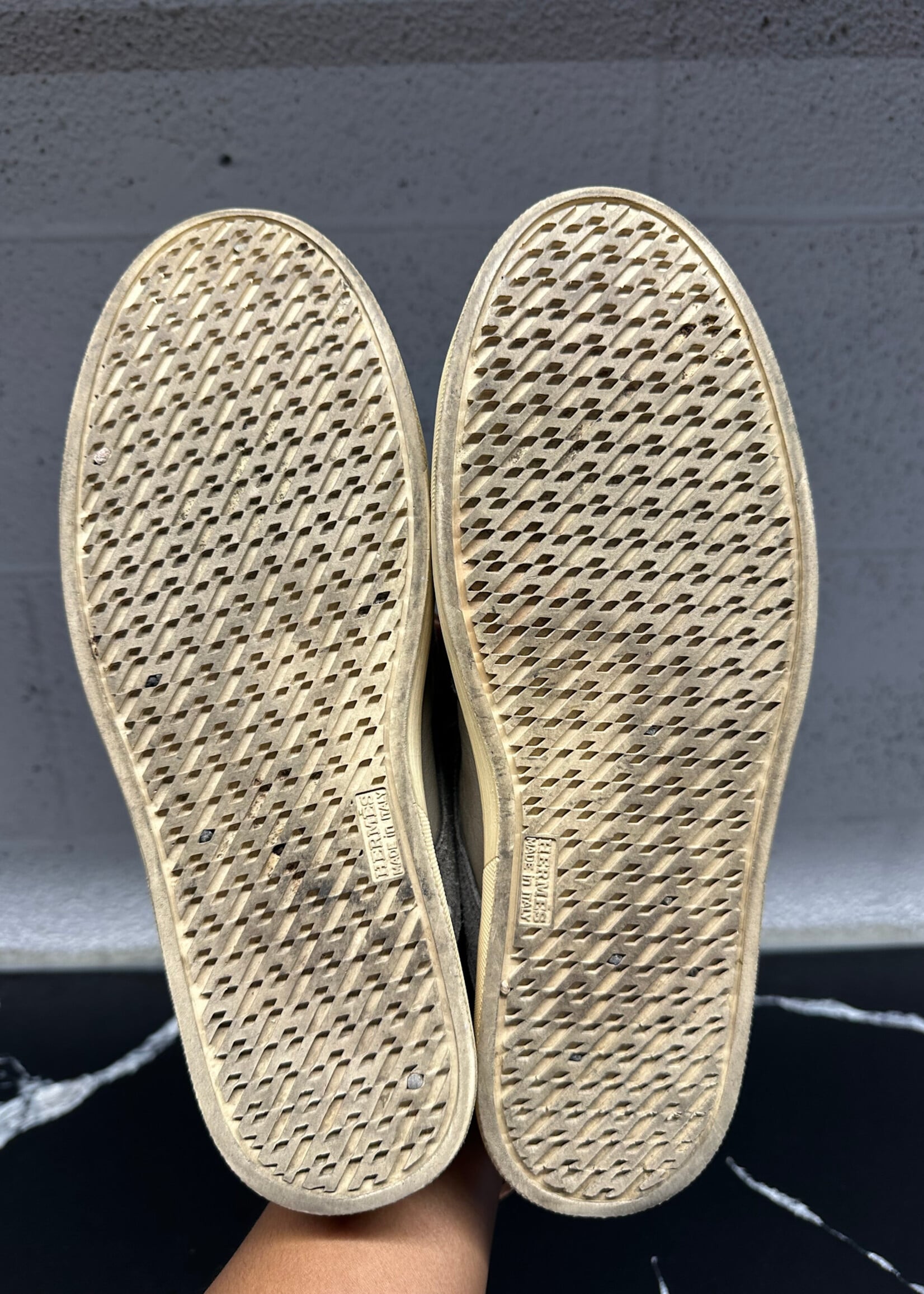 Hermes 2000s Mid Top Sneaker 41.5 AS IS