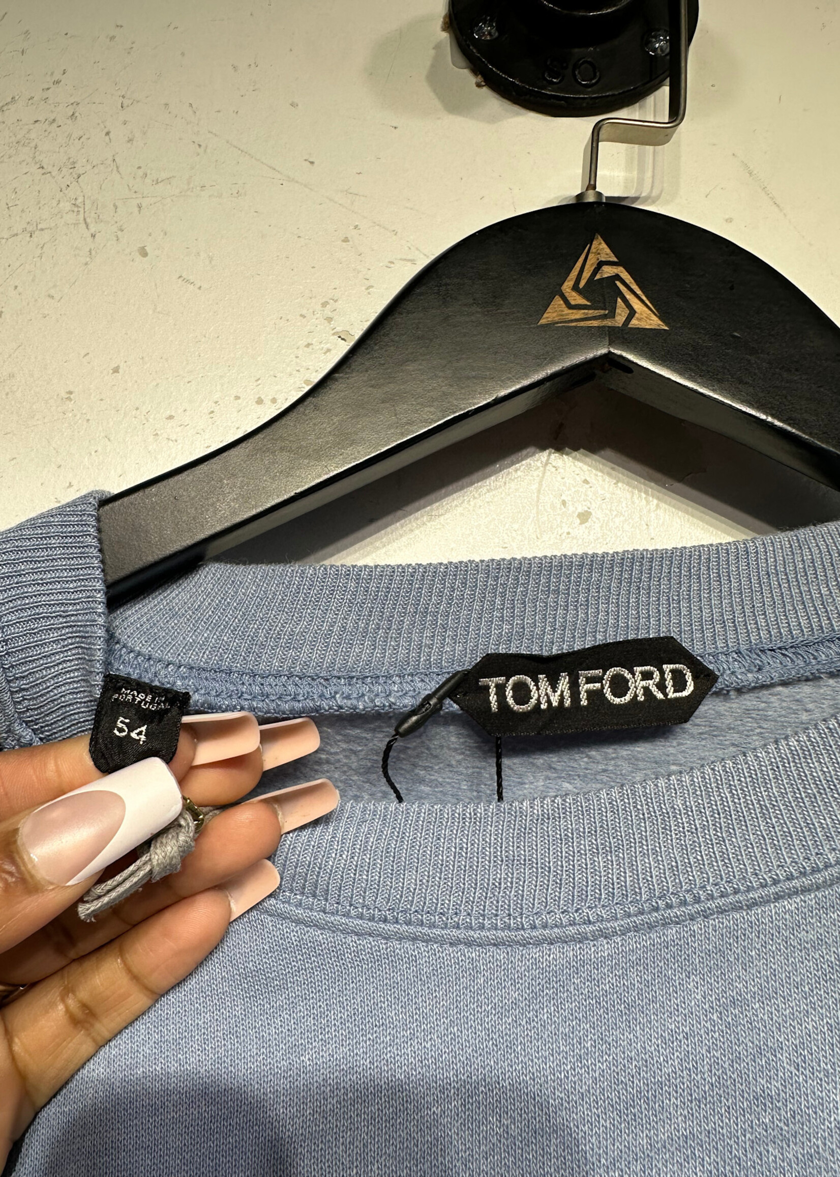 Tom Ford NWT Aqua "Vintage" Sweater XL