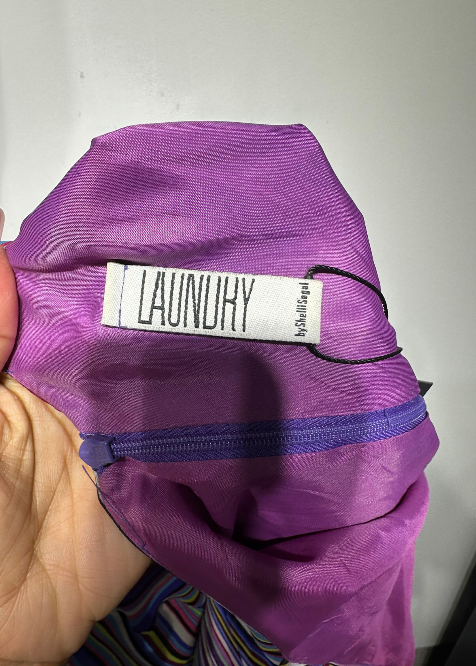 Laundry Shelli Segal Purple Y2K Tank Dress S