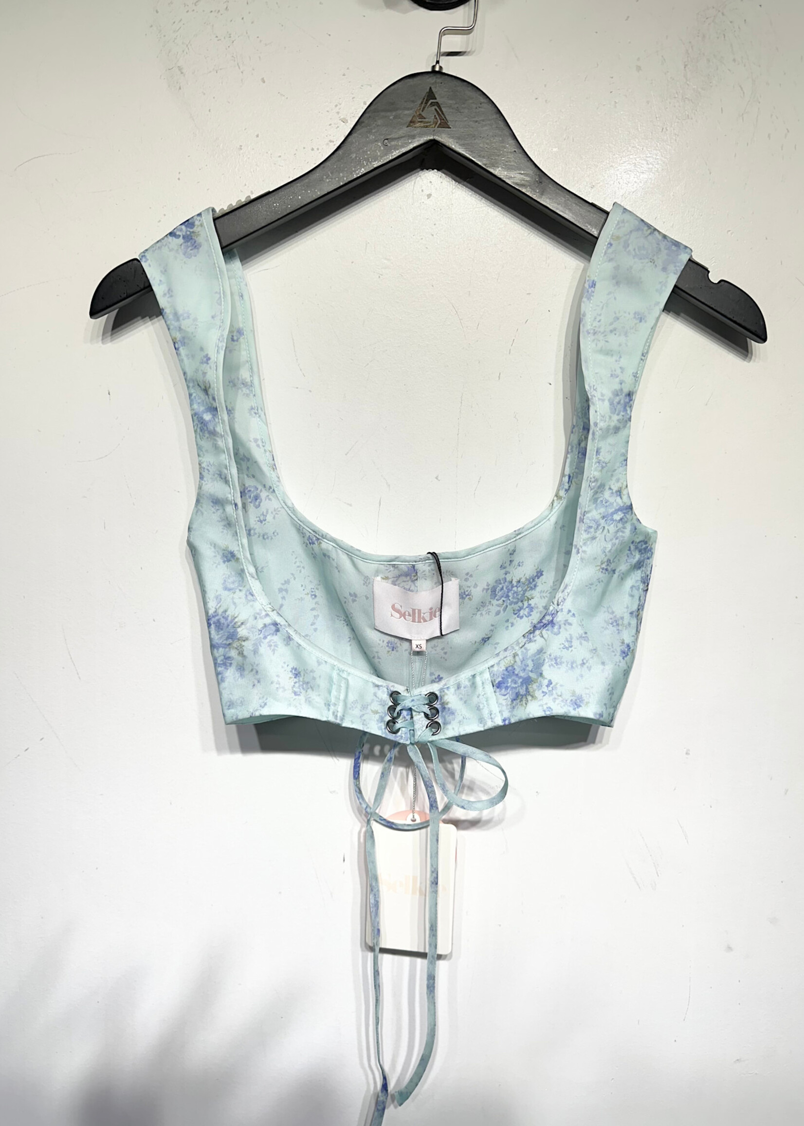 NWT Selkie Baby Blue Underbust Corset XS