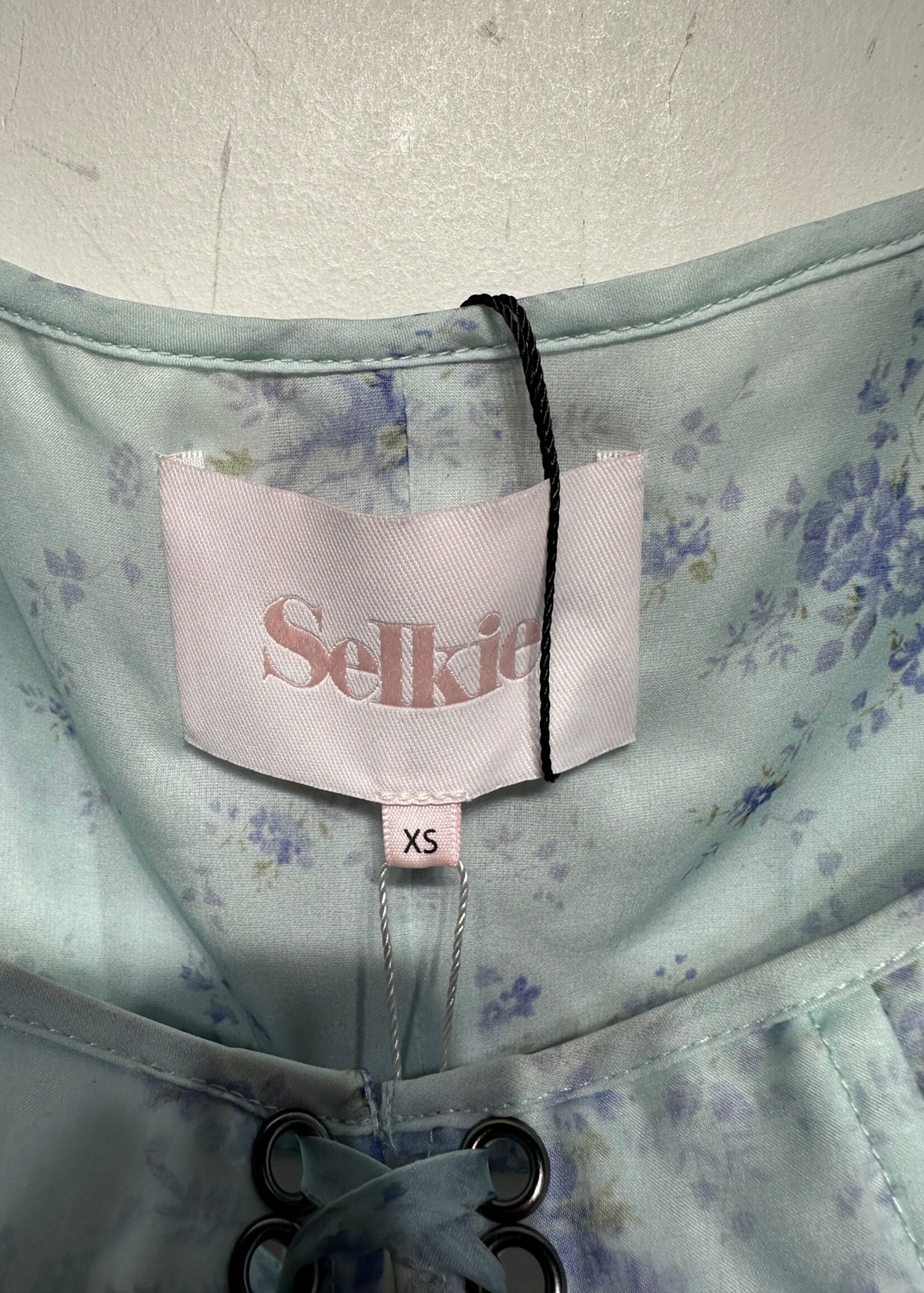 NWT Selkie Baby Blue Underbust Corset XS