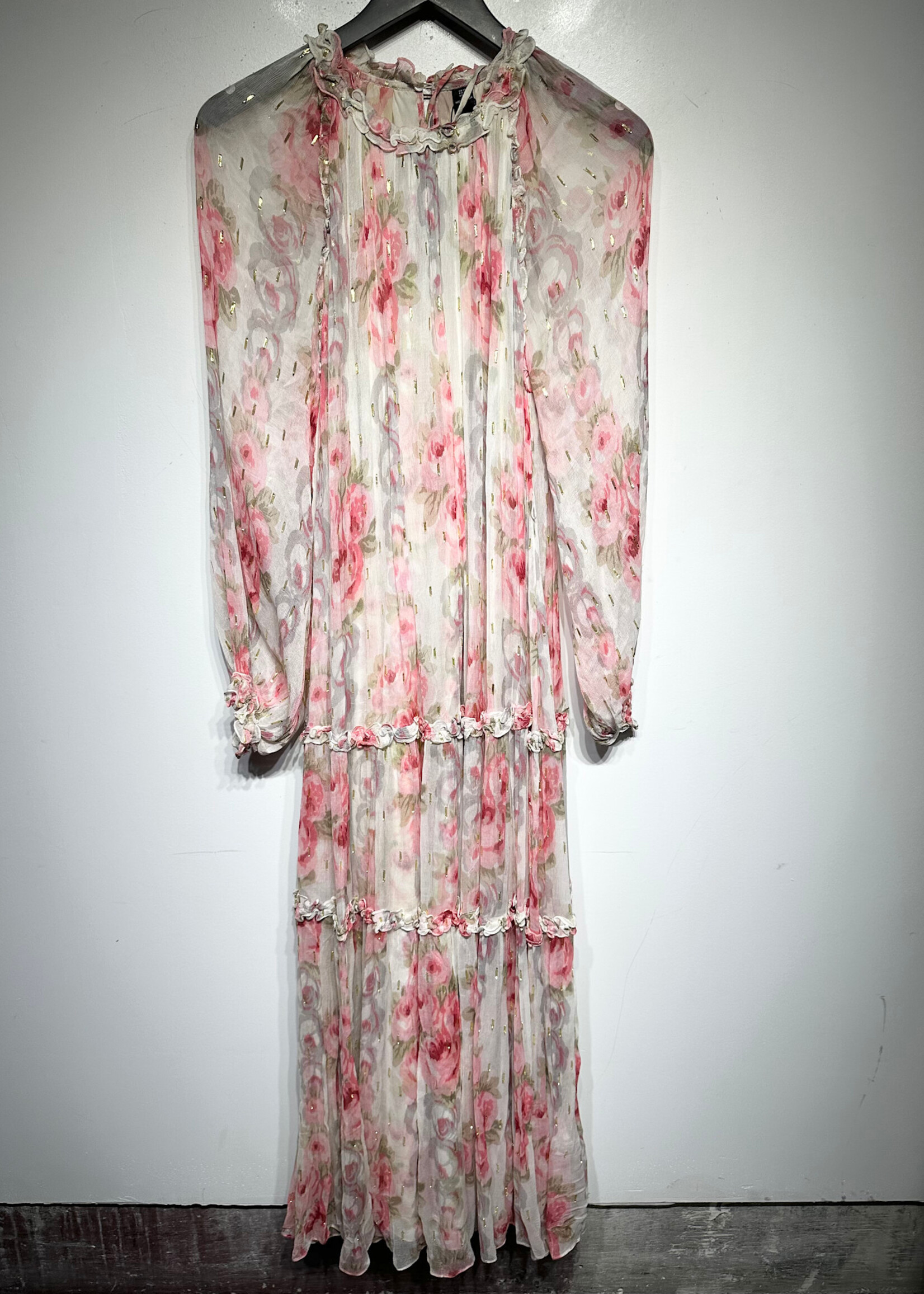 Needle & Thread Floral Maxi Dress 6/M