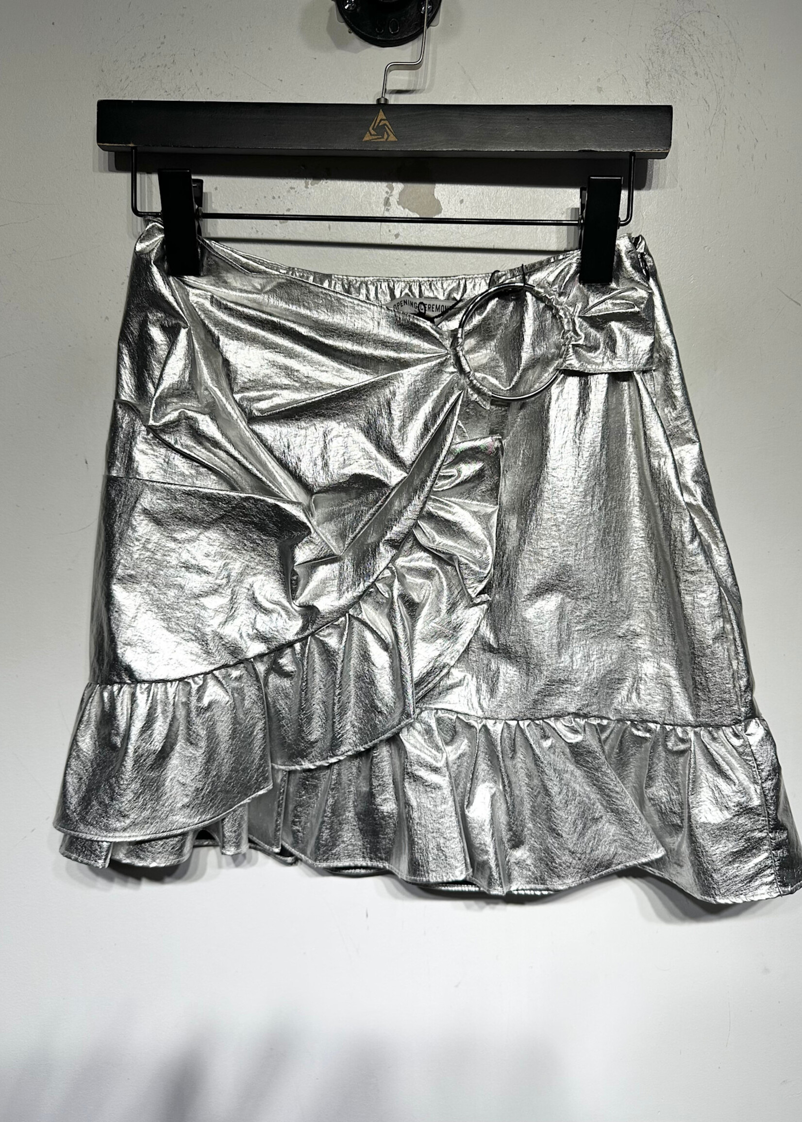 NWT Opening Ceremony Silver Skirt 26