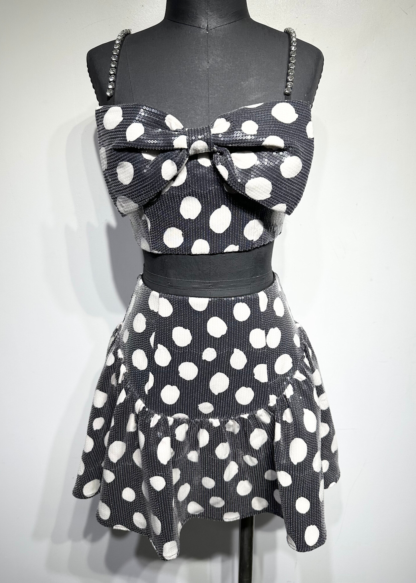 Johnny Wujek Polka Dot Sequin Set S