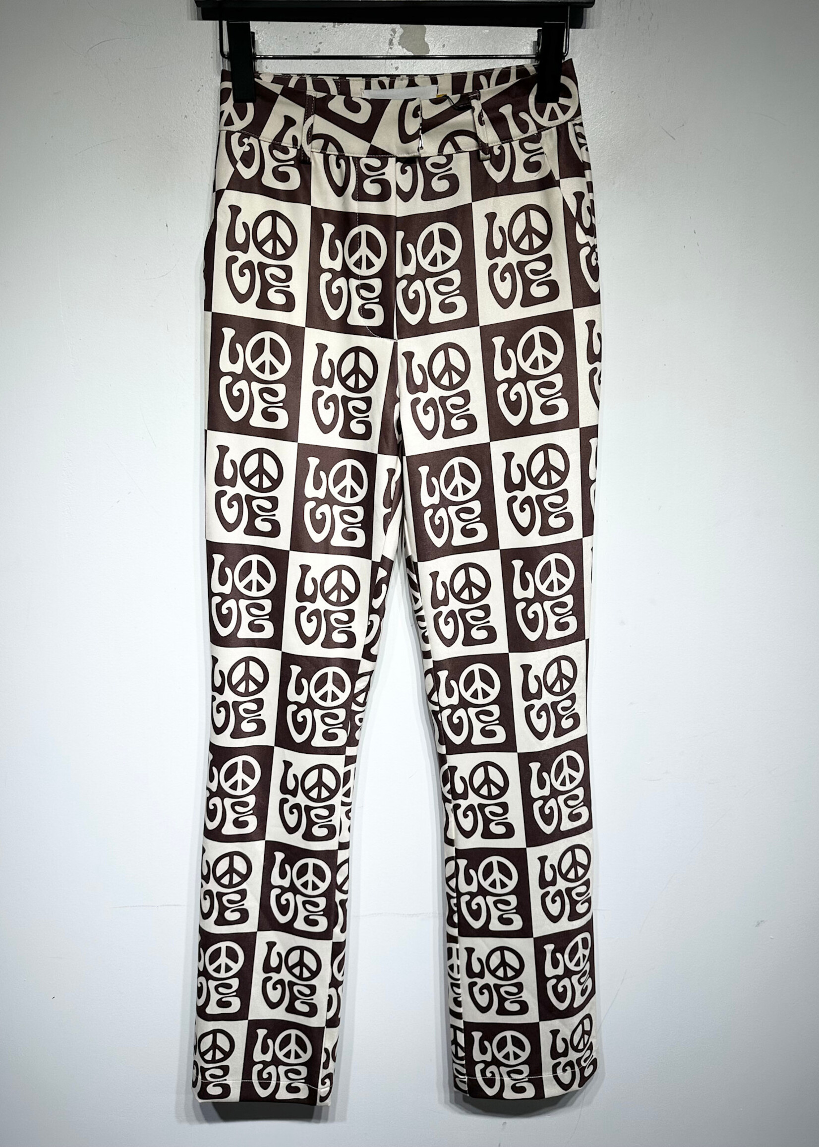 House of Sunny Love Print Pants 25