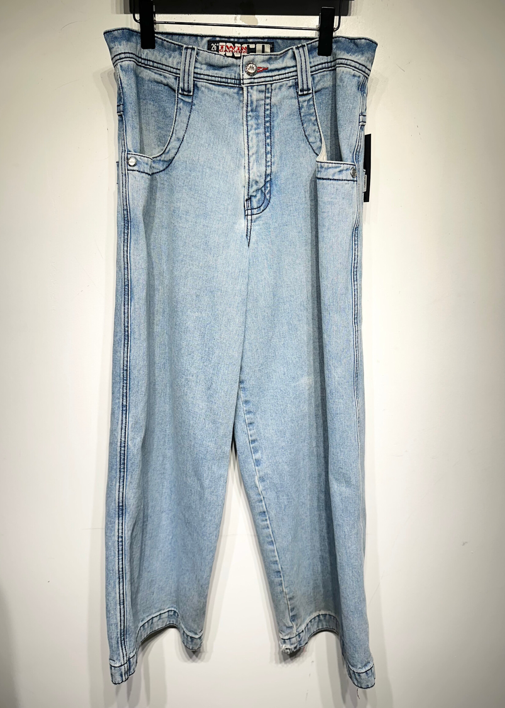 JNCO Twin Cannon Light Wash Jeans Unisex 32