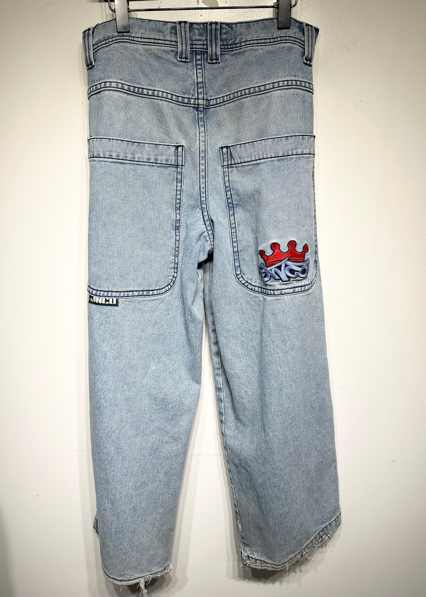 JNCO Twin Cannon Light Wash Jeans Unisex 32