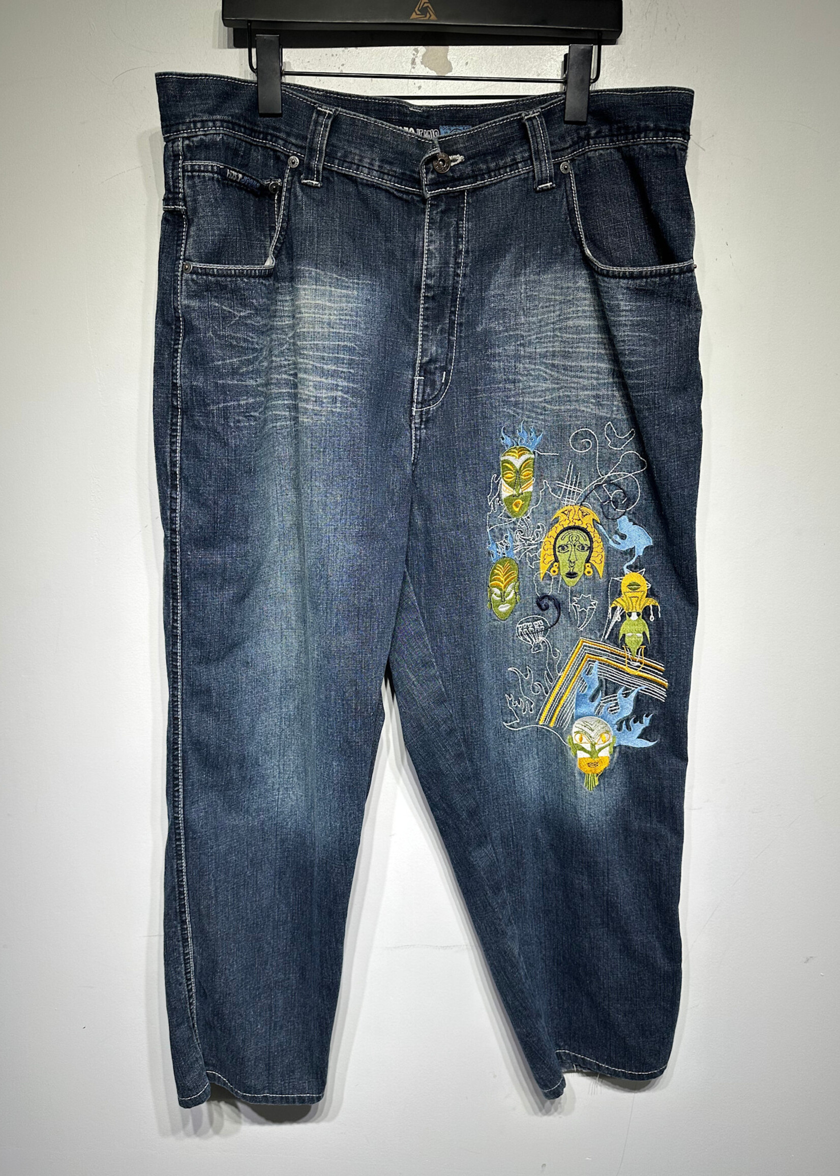 Focus 70 Tiki Head Baggy Jeans Masc 38