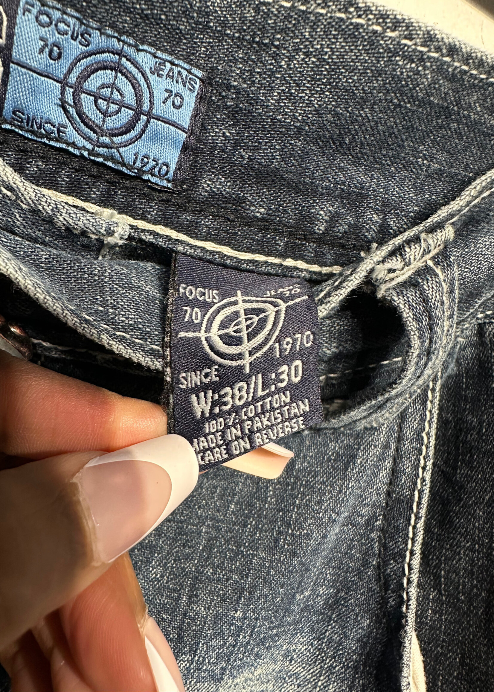 Focus 70 Tiki Head Baggy Jeans Masc 38