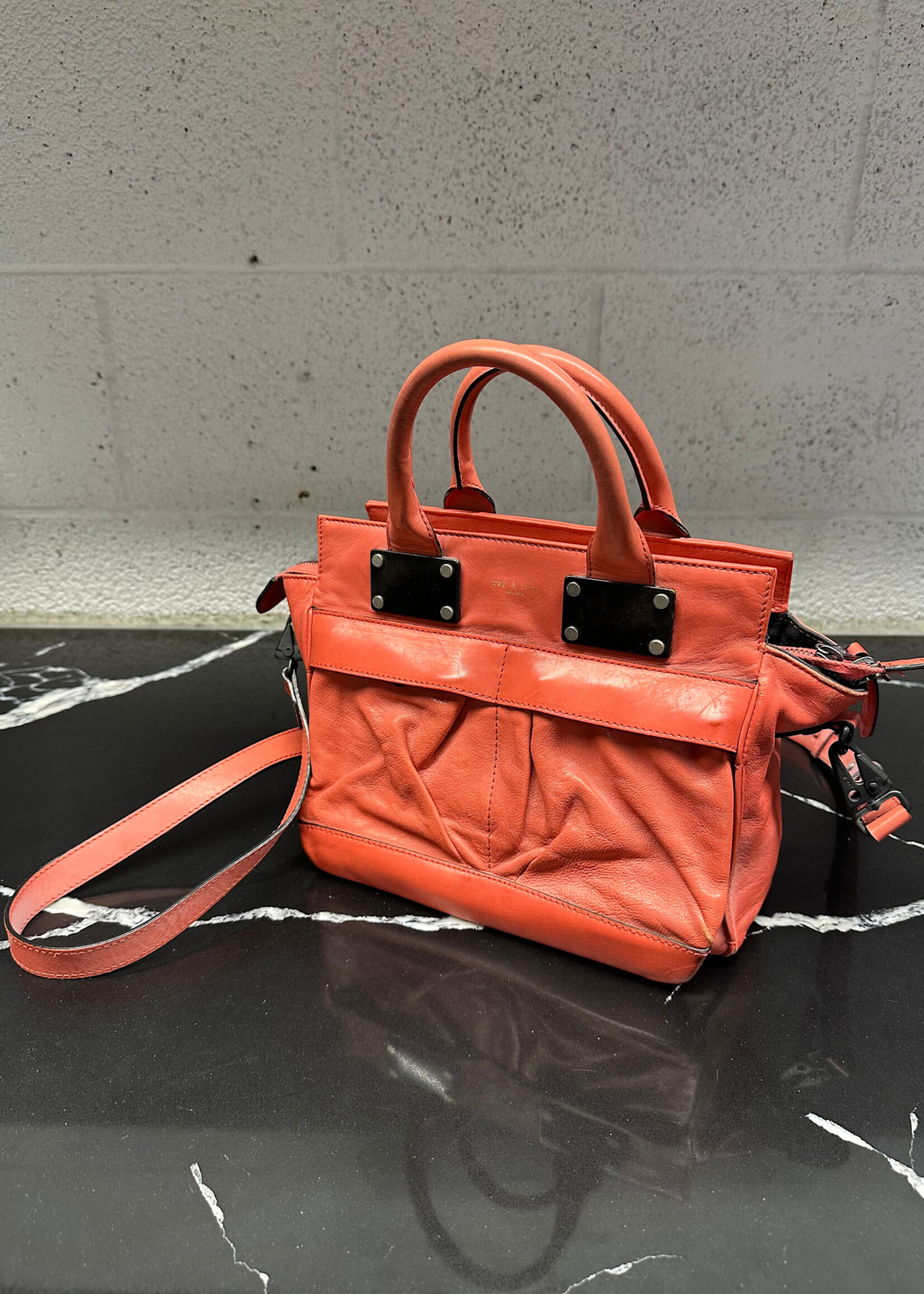 Rag & Bone Pink Leather Crossbody