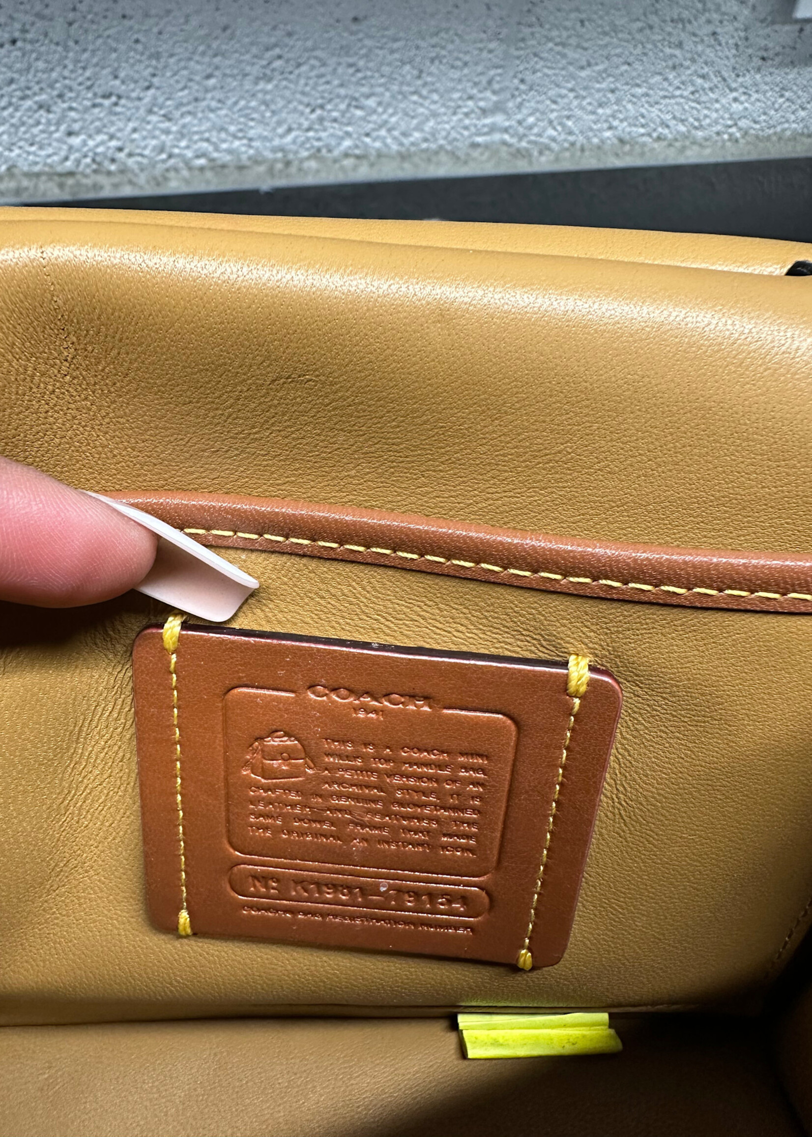 Coach Willis Top Handle OS
