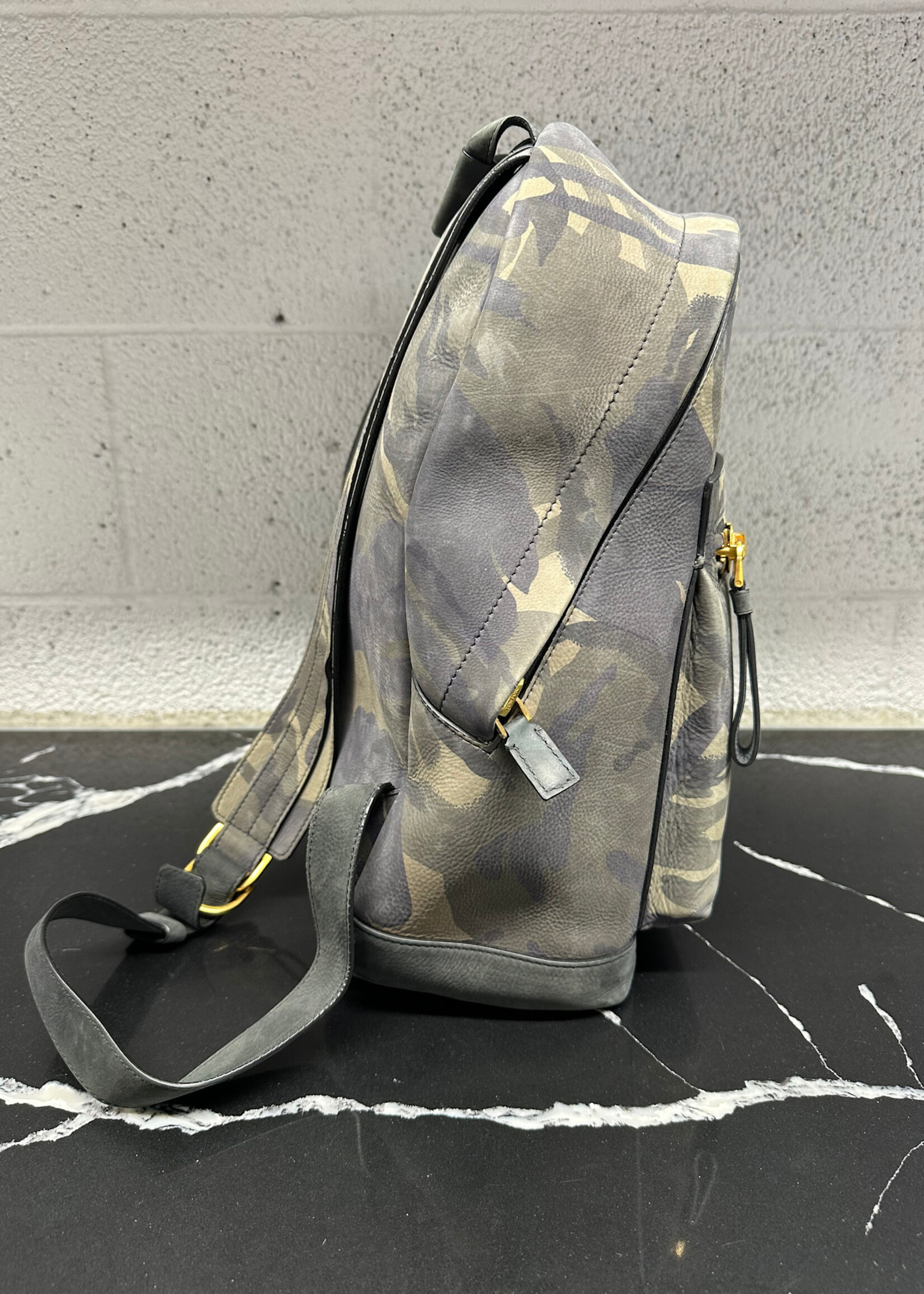 Tom Ford Buckley Camo Backpack