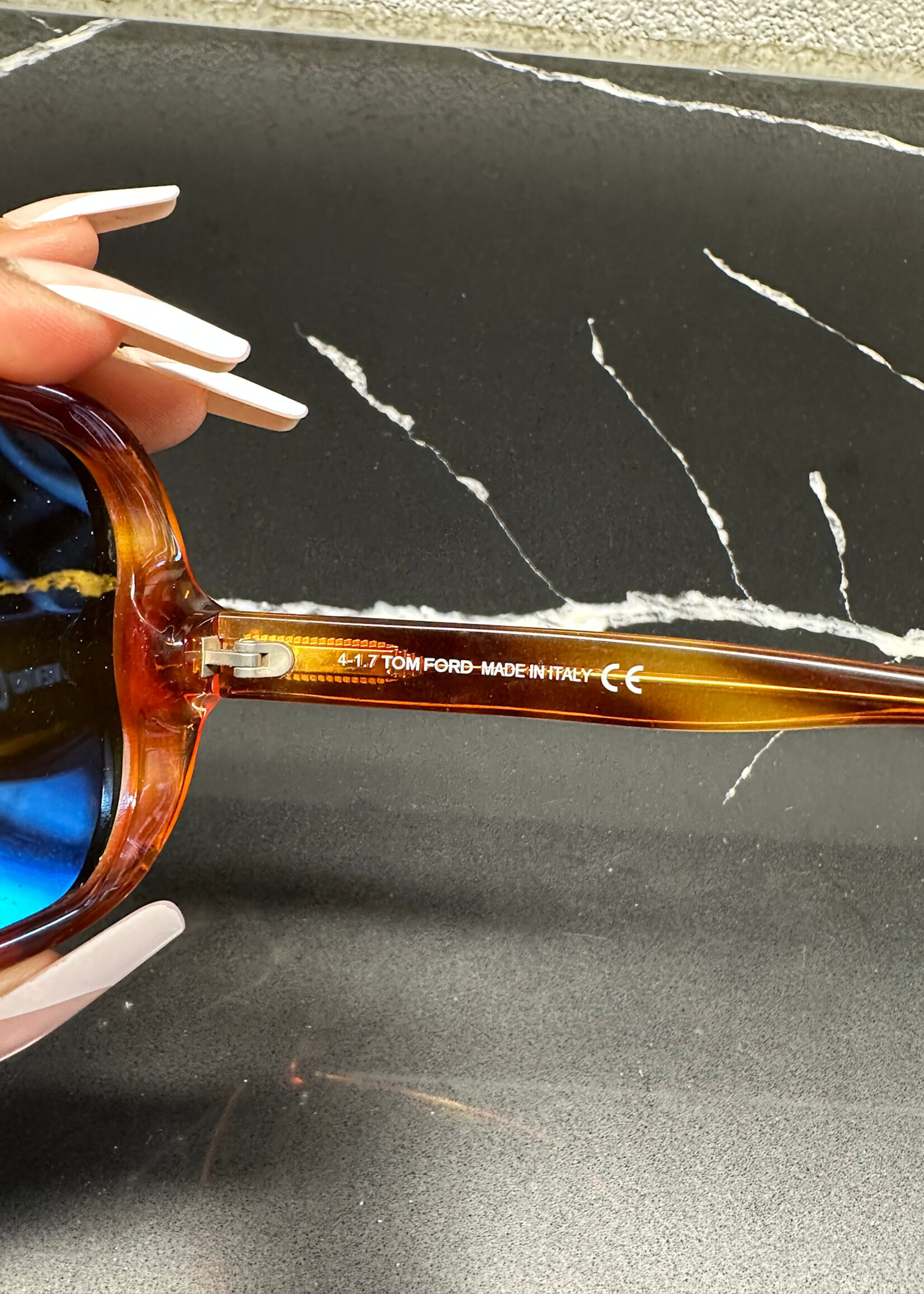 Tom Ford Shield Brown Glasses AS IS