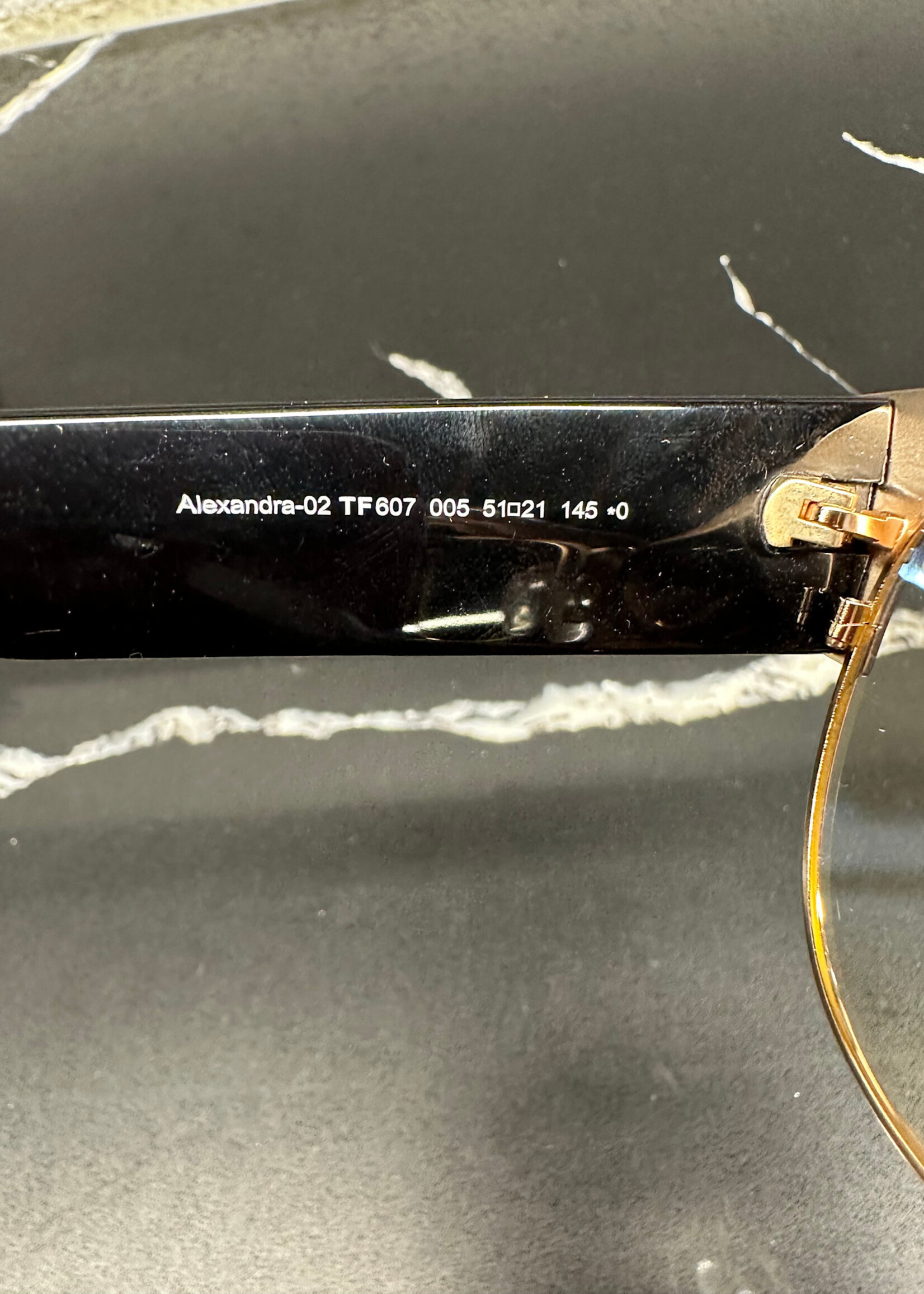 Tom Ford Alexandra Clear Glasses W CASE