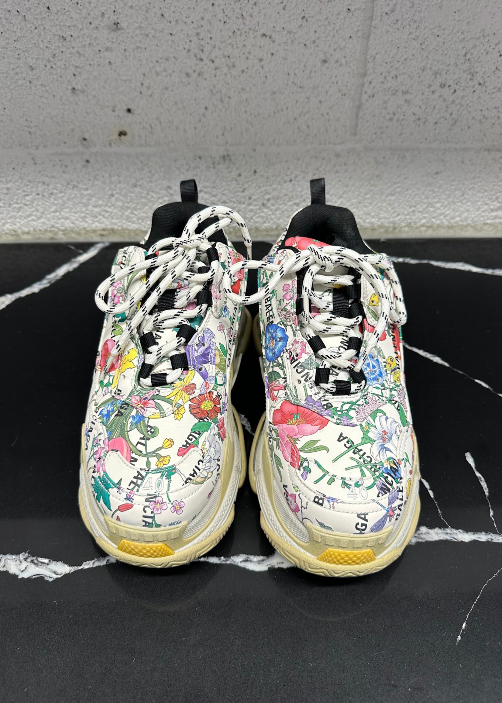 Balenciaga Gucci Triple S Masc 7 Fem 8.5