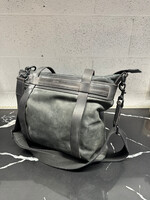 Allsaints Black All Leather Tote