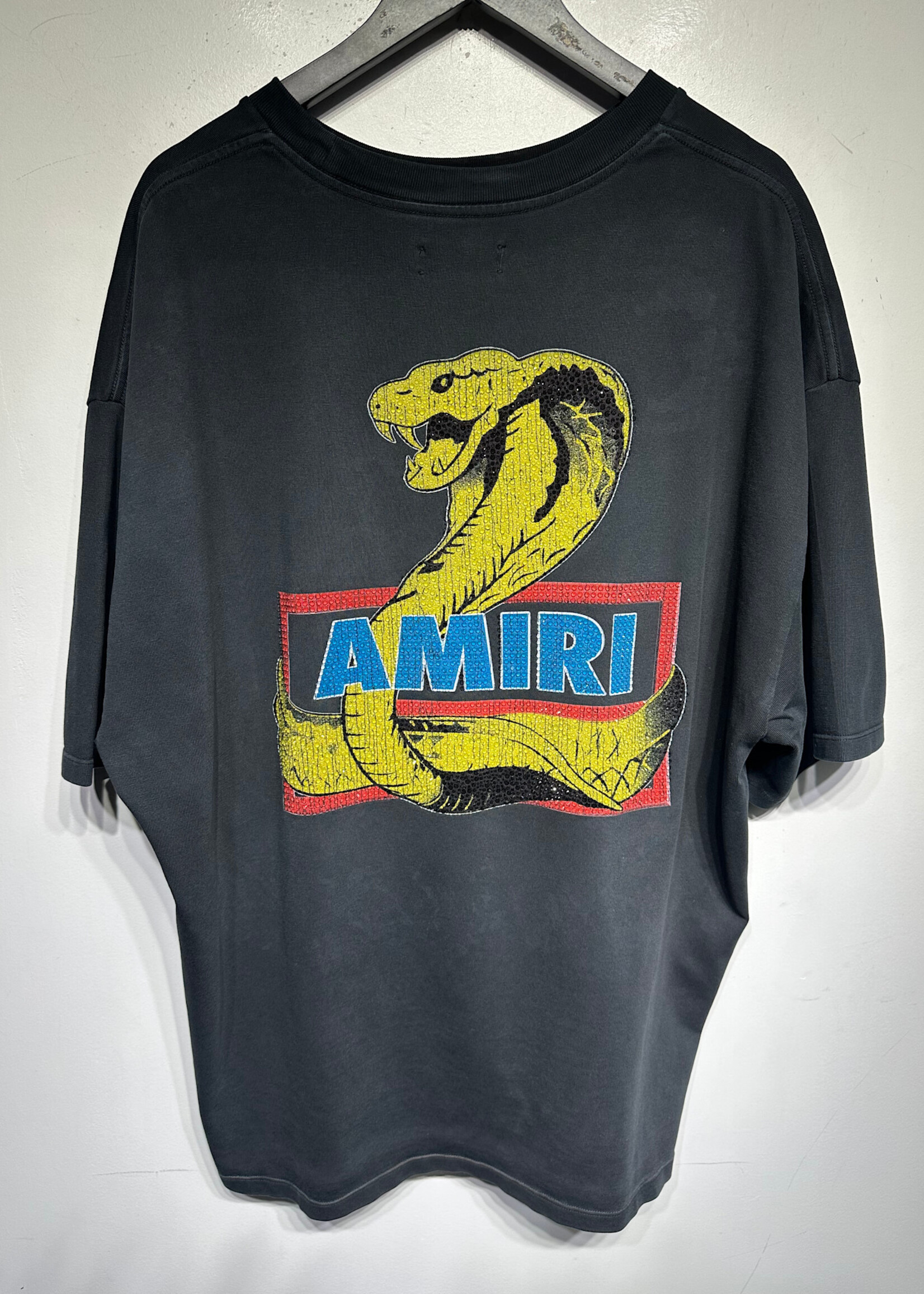 Amiri Crystal Cobra Tee XXL
