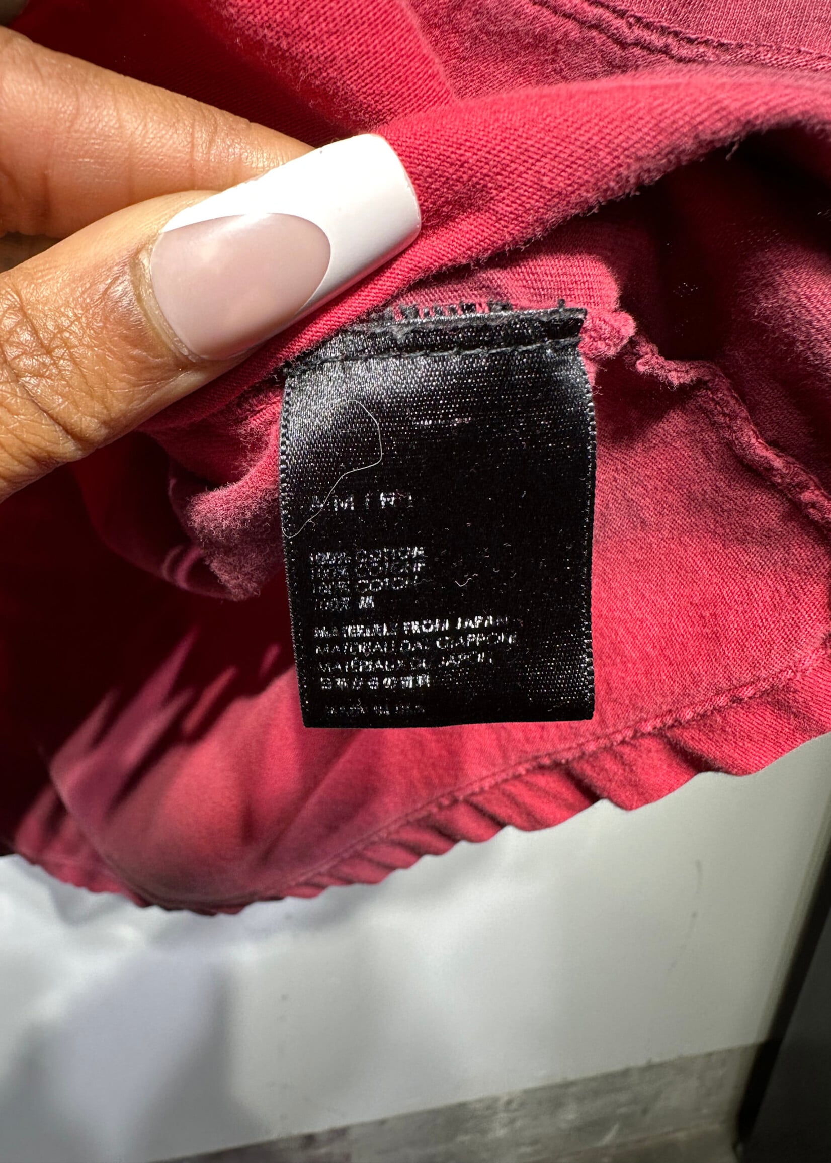 Amiri Red Tie Dye Heart Tee XL