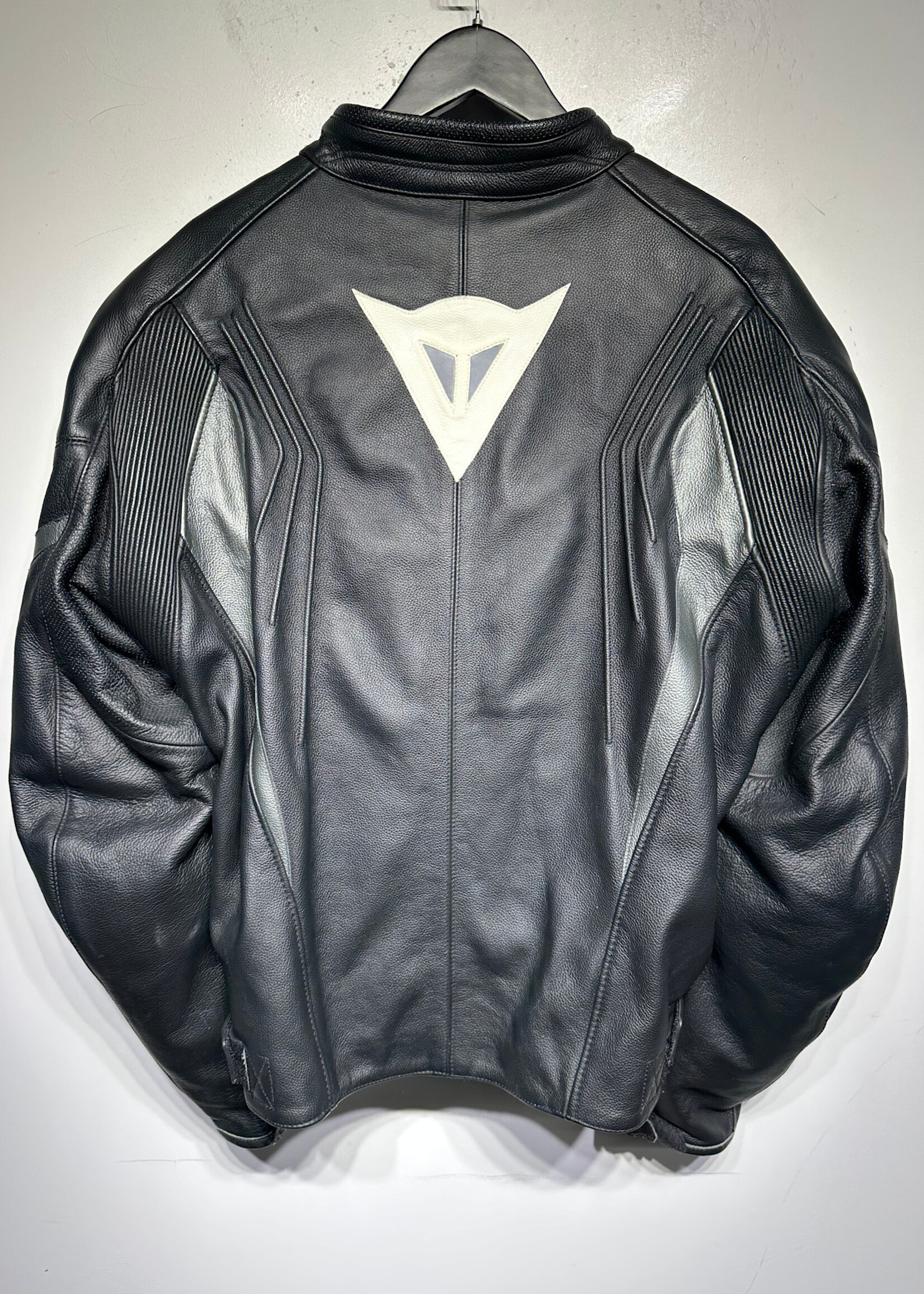 Dainese Black White Accent Moto Jacket XXL
