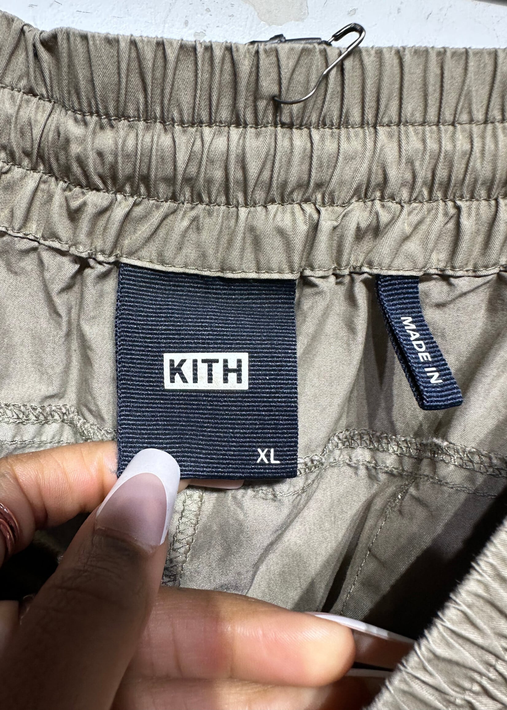 Kith Brown Nylon Multi Pocket Shorts Masc 36"