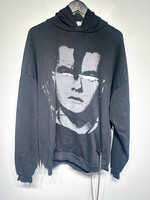 South Central Hills Black Big Face Chain Hoodie L