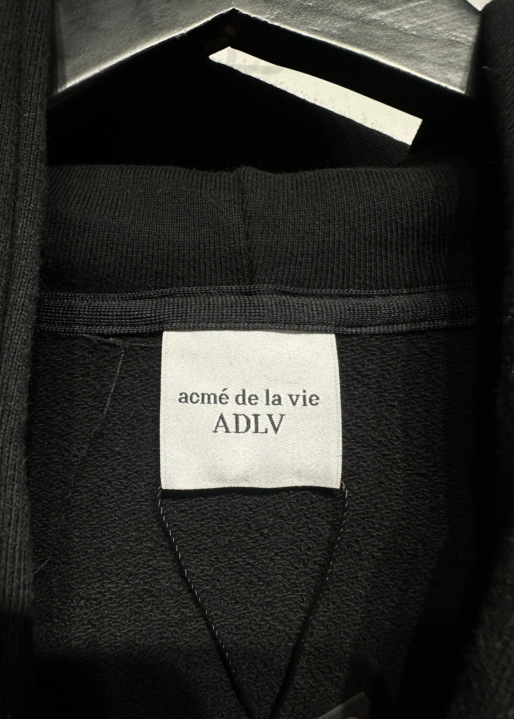 Acme De la Vie Black Teddy Bear Hoodie 2/M