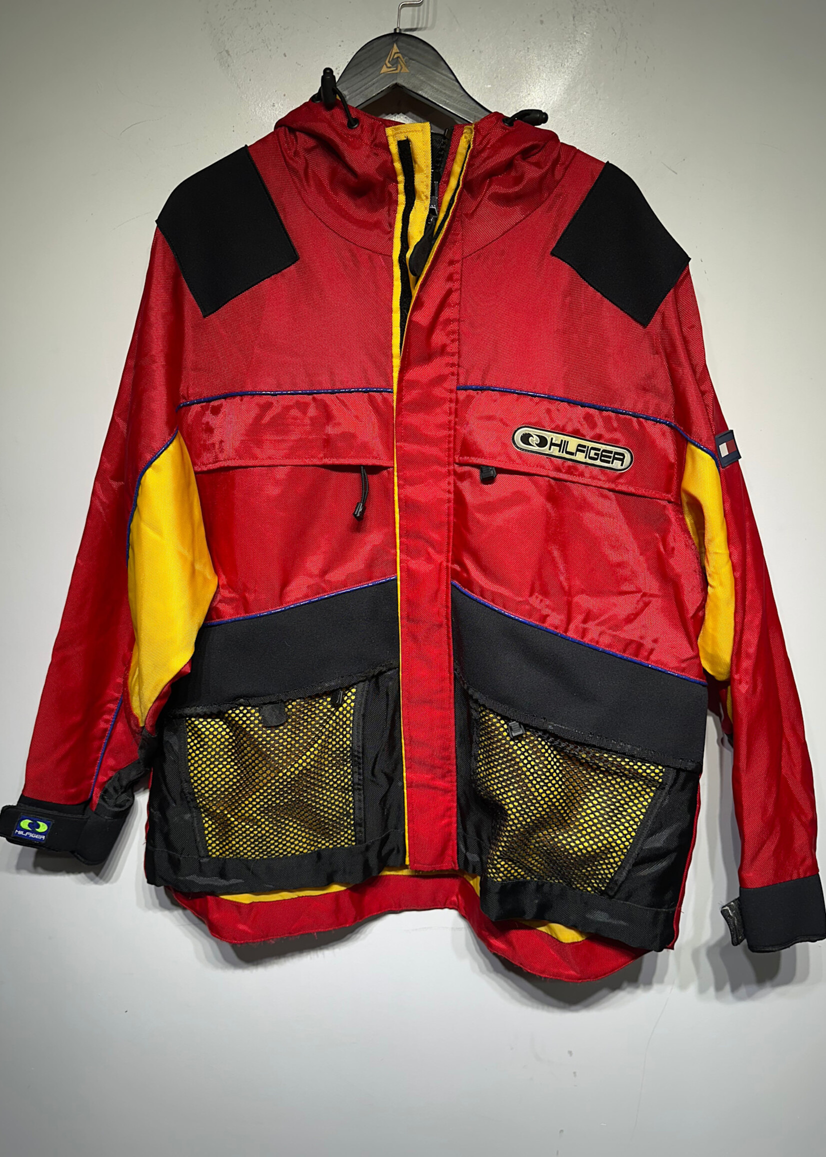 Tommy Hilfiger Vintage Red Anorak L