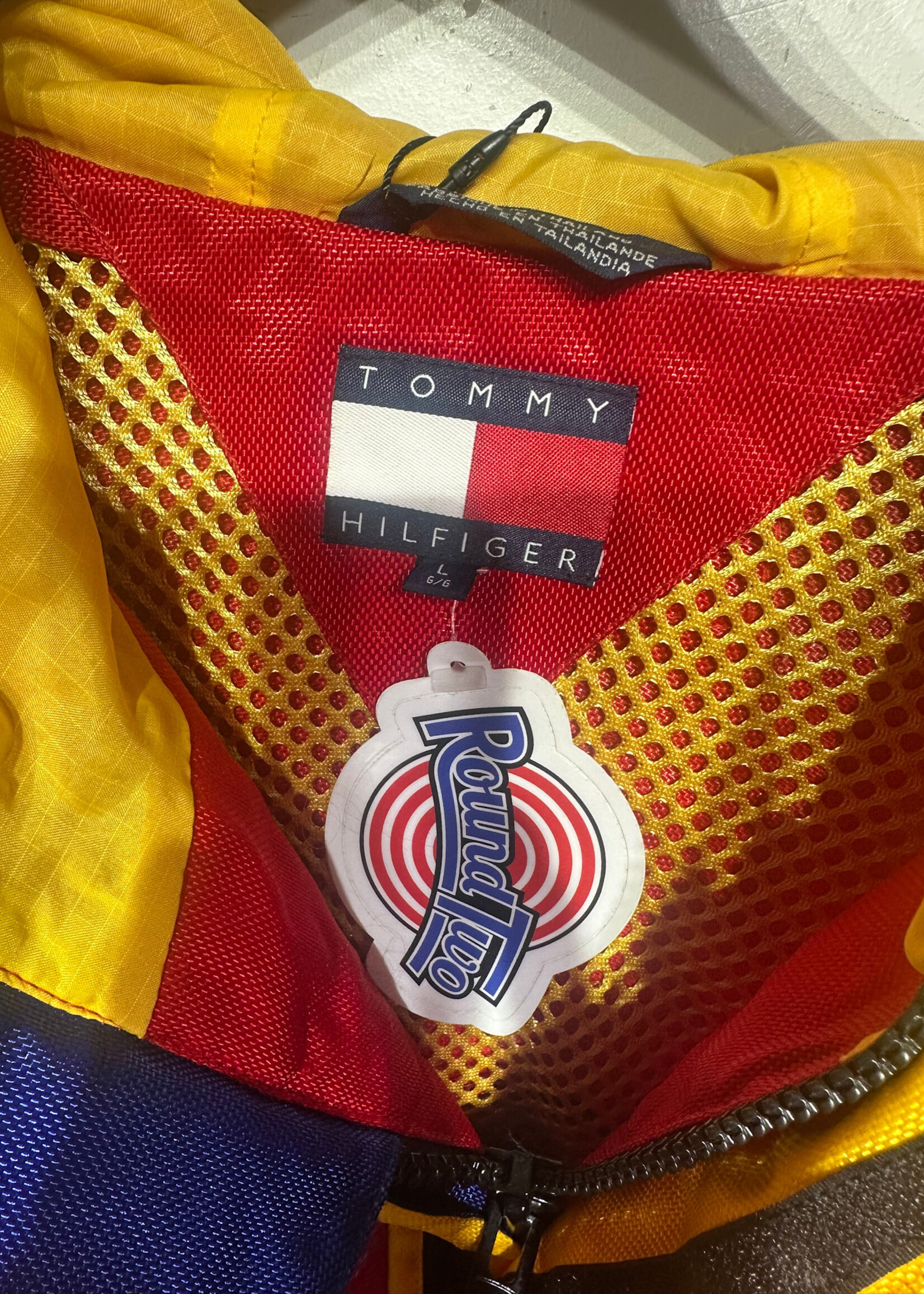 Tommy Hilfiger Vintage Red Anorak L