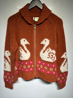 Maeve Orange Duck Knit Jacket XS