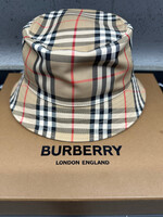 Burberry Nova Check Bucket Hat W Box