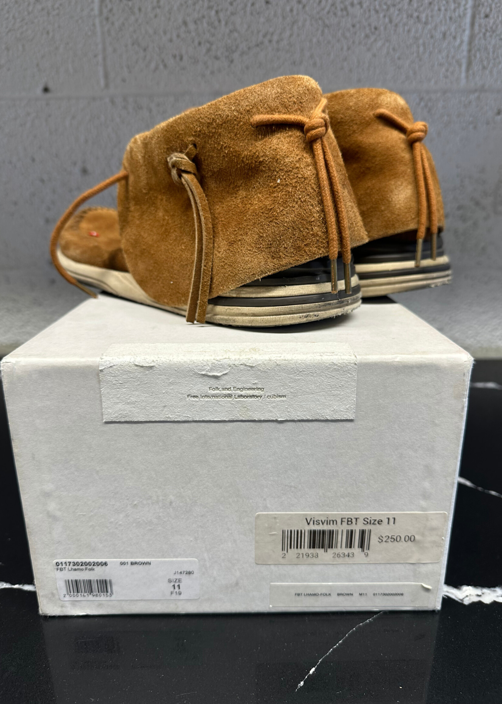 Visvim FBT Tobbaco Suede Masc 11
