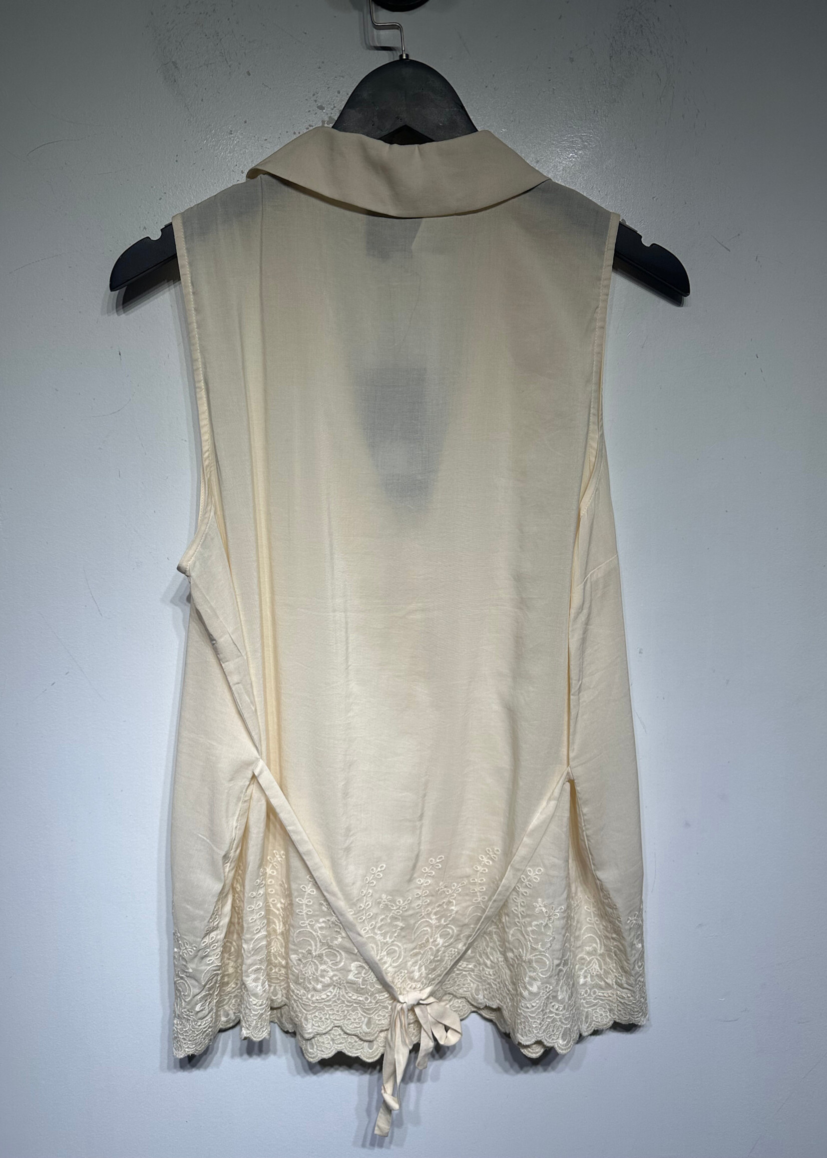 Reformation Cream Embroidered Set 12/L