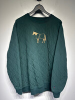 Noah Quilted Sweatshirt W Horse Embroidery Masc XXL