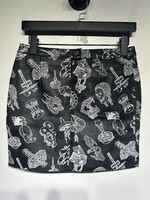 Zadig & Voltaire Leather Printed Skirt 27