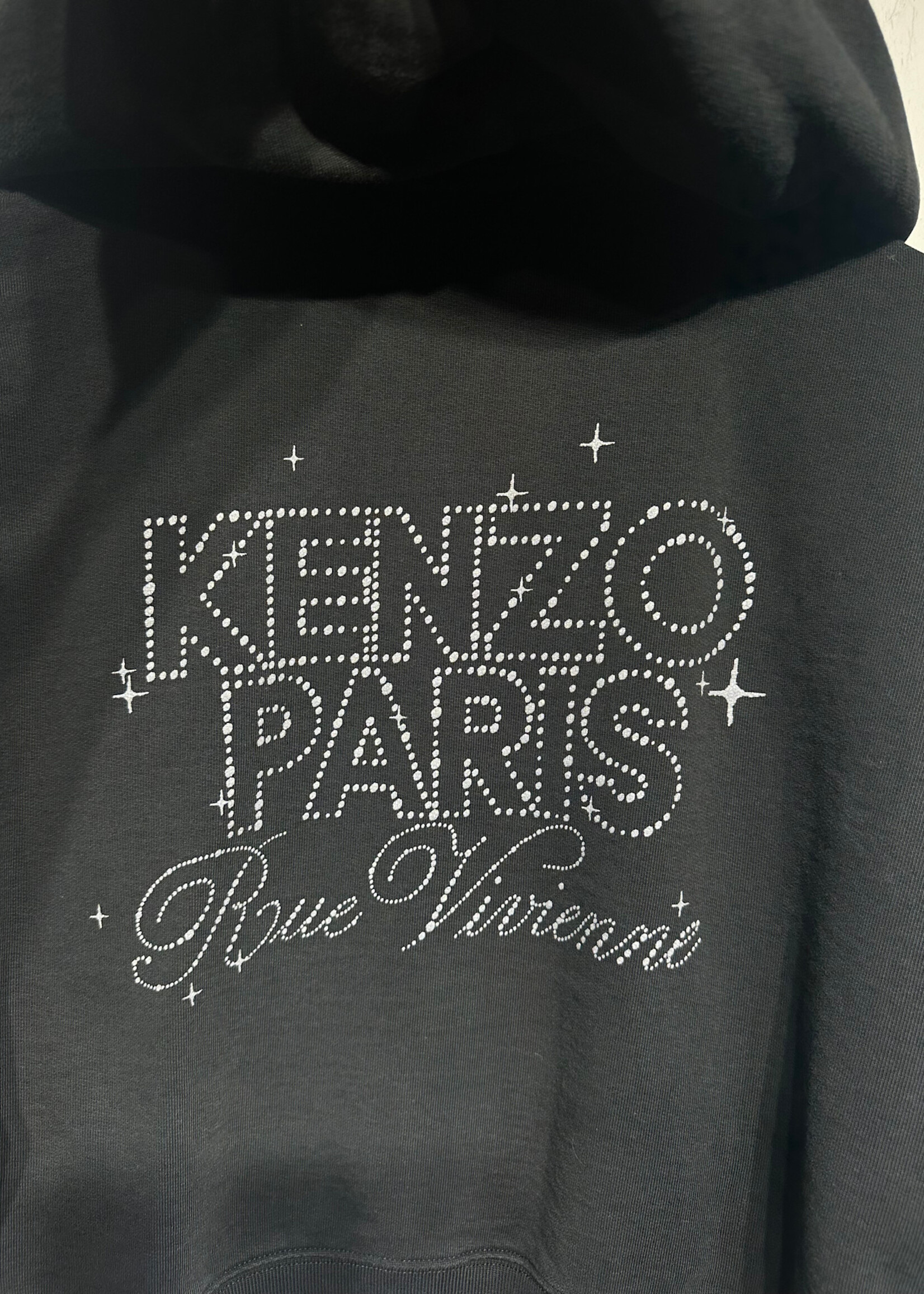 Kenzo Black Cropped Jacket Fem  XL