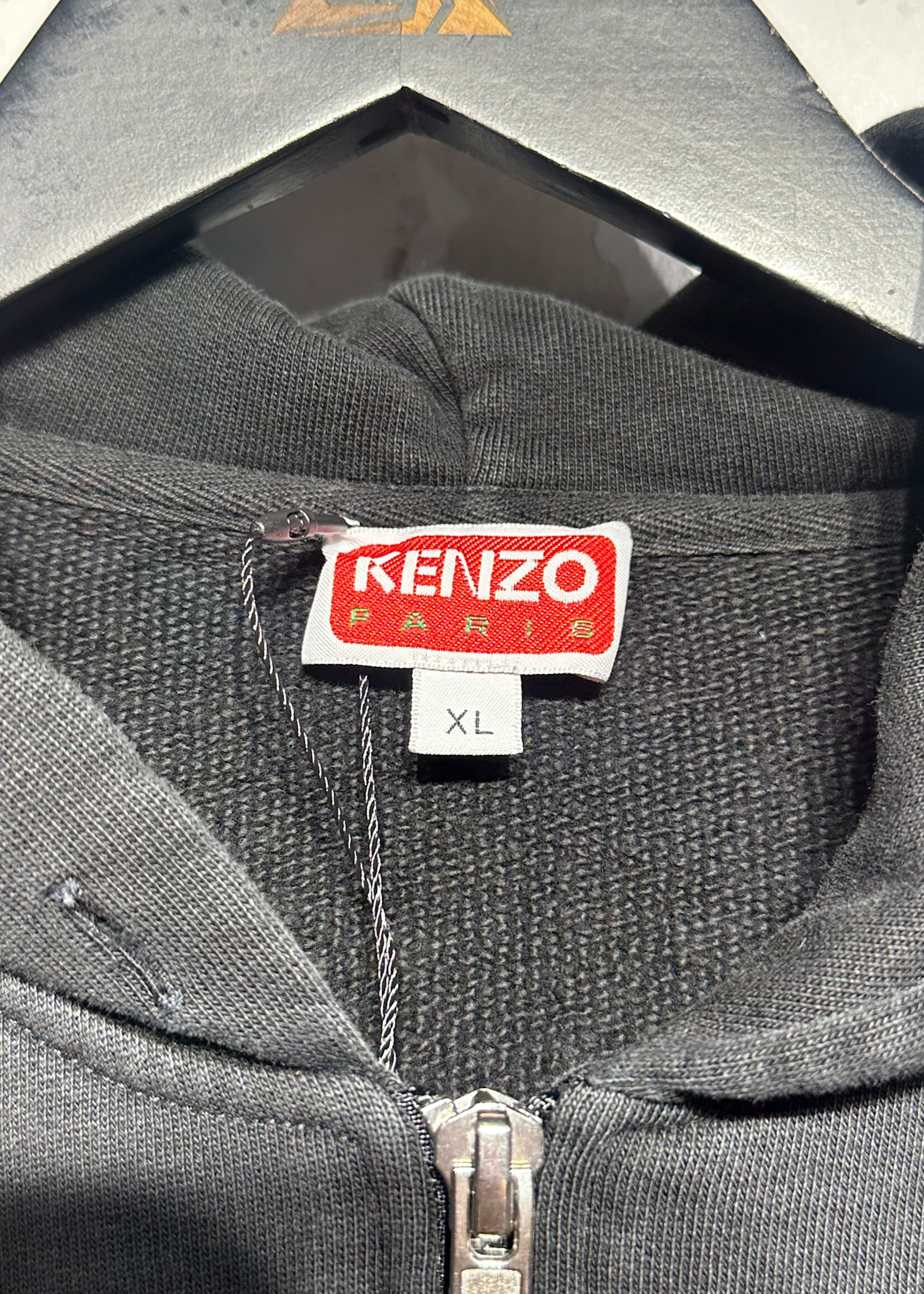 Kenzo Black Cropped Jacket Fem  XL