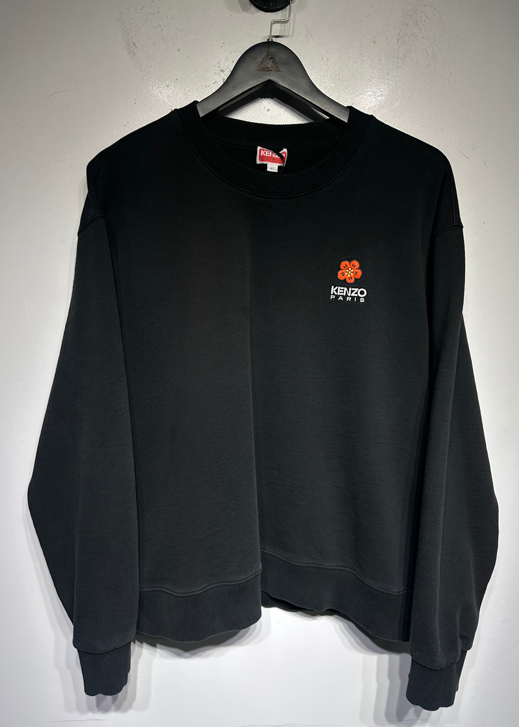 Kenzo Boke Flower Black Sweater XL AS IS