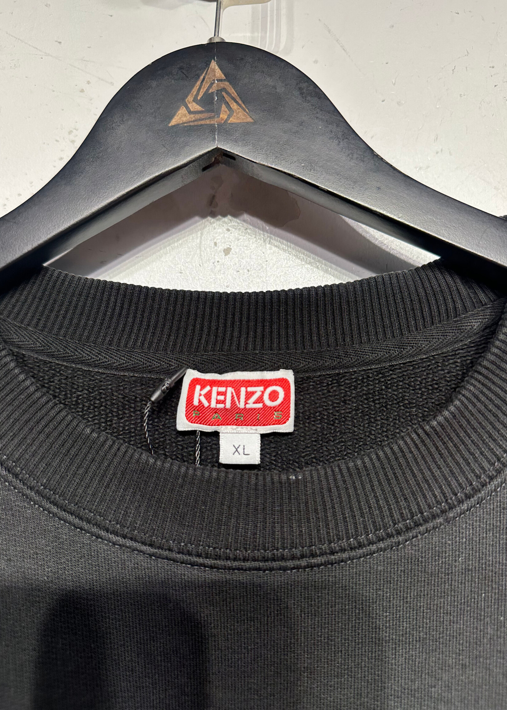 Kenzo Boke Flower Black Sweater XL AS IS