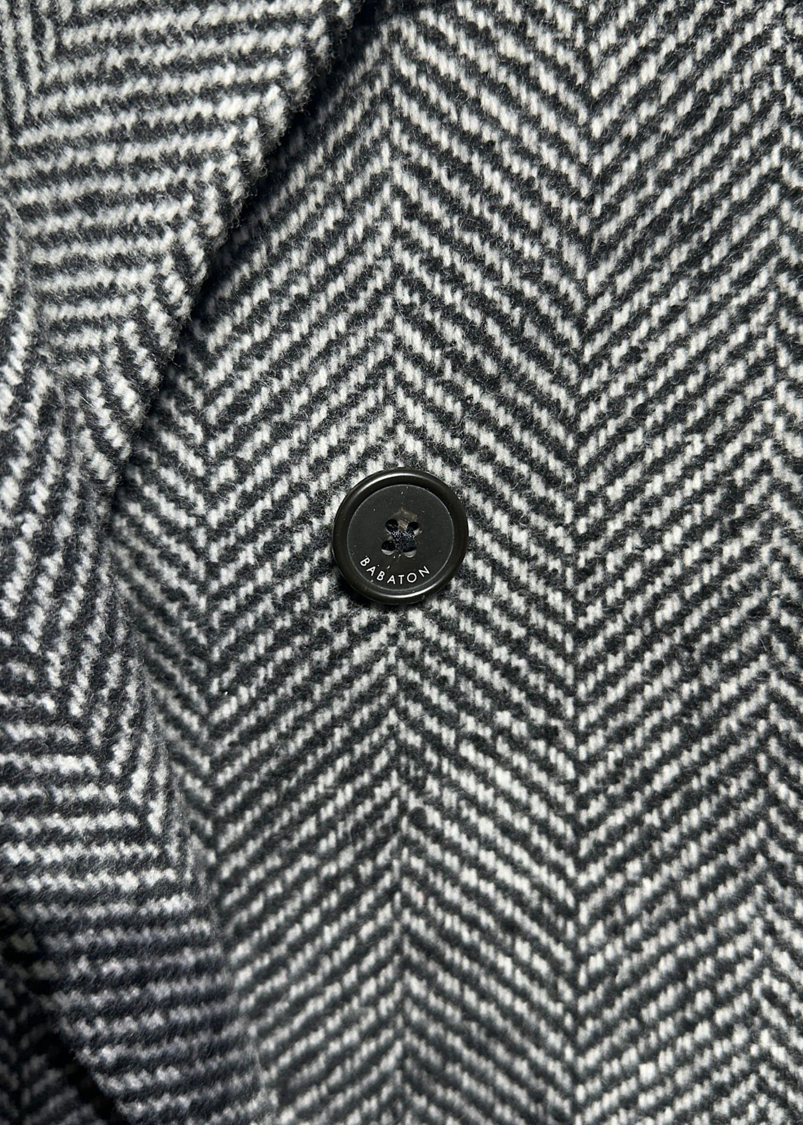 Babaton 'The Constant' Chevron Trench Coat XL