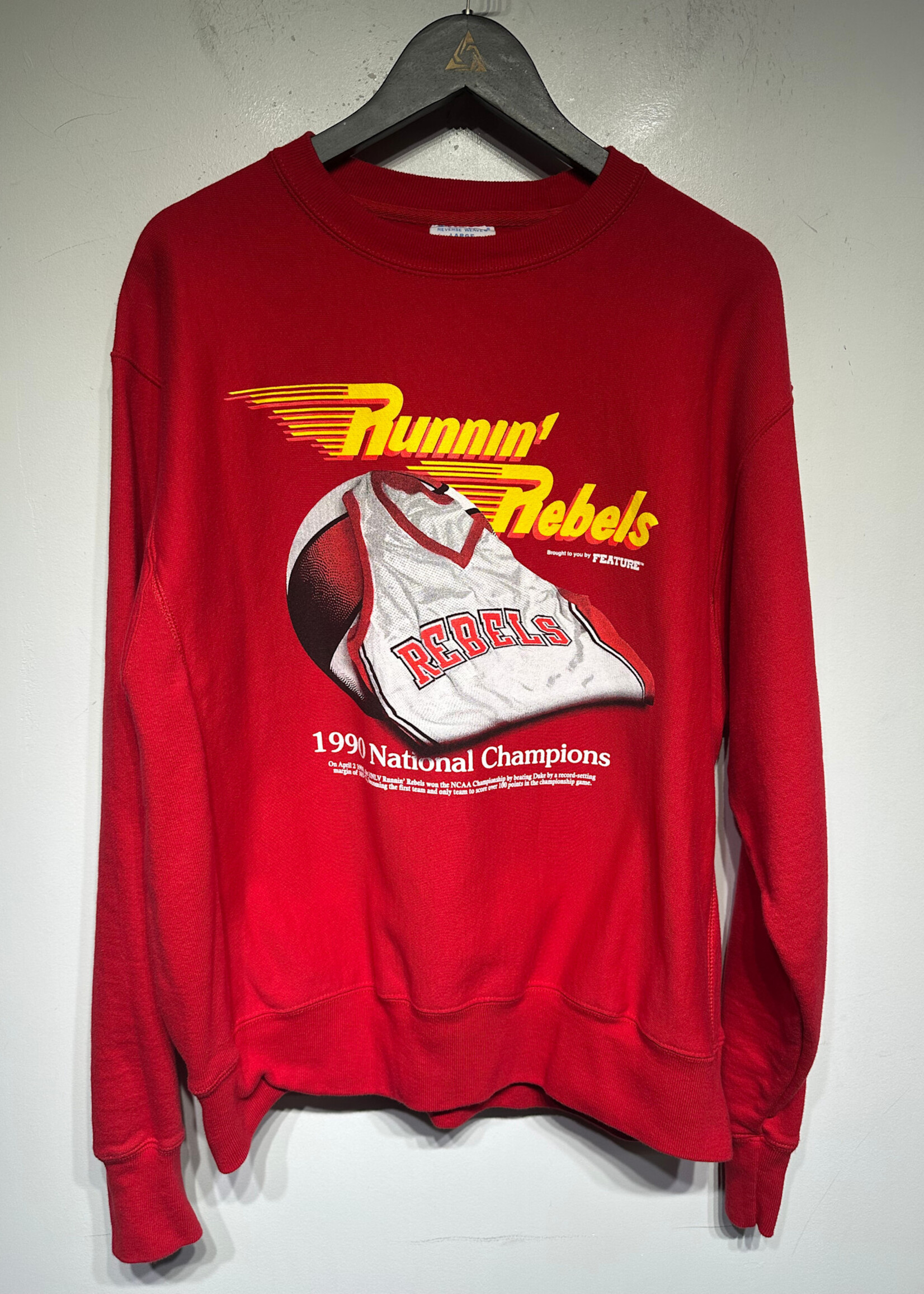 Feature x UNLV Red Sweatshirt Masc L
