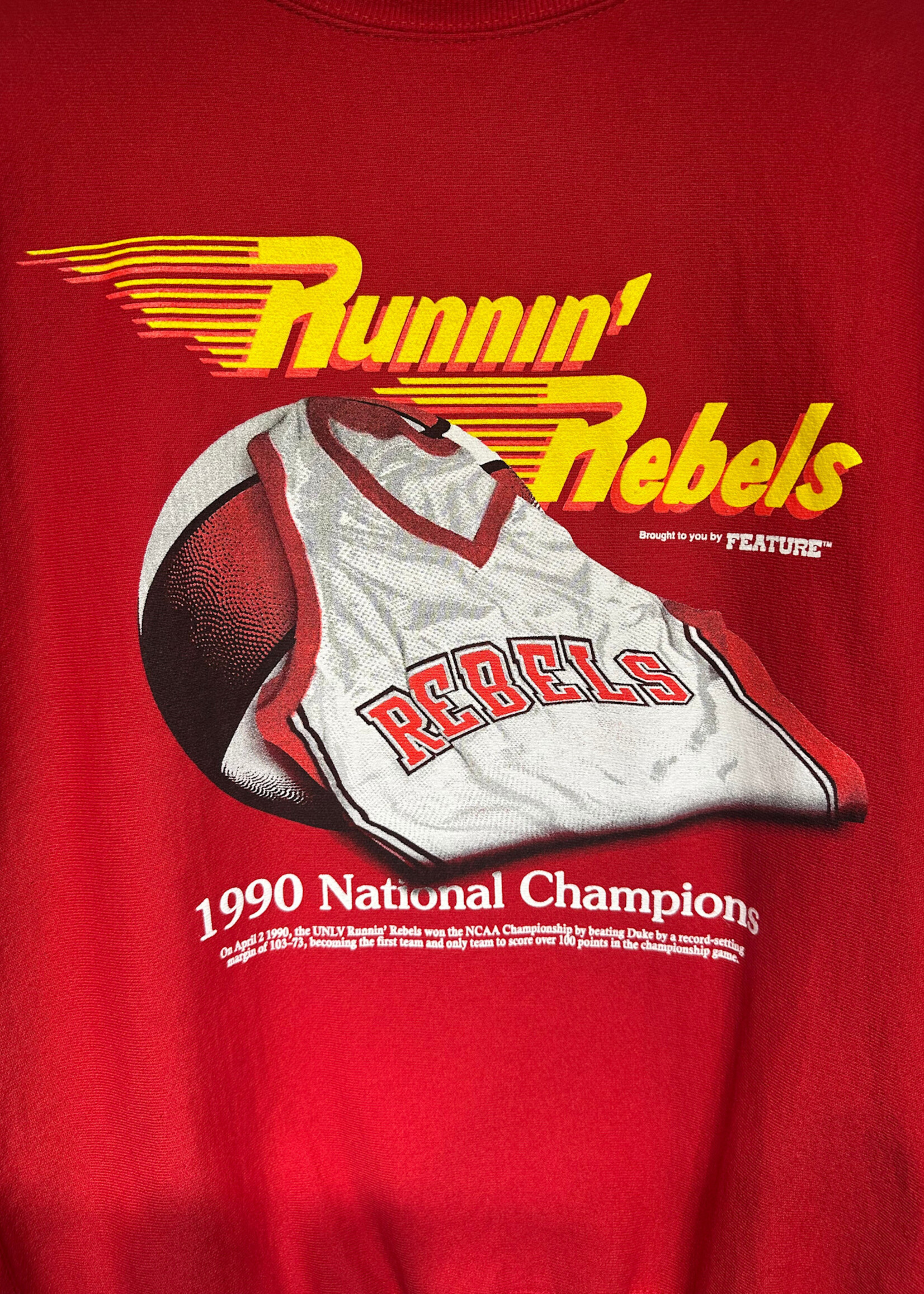 Feature x UNLV Red Sweatshirt Masc L