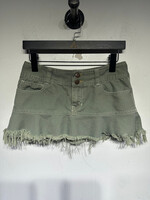 Abercrombie and Fitch Olive Green Mini Skirt Fem 25