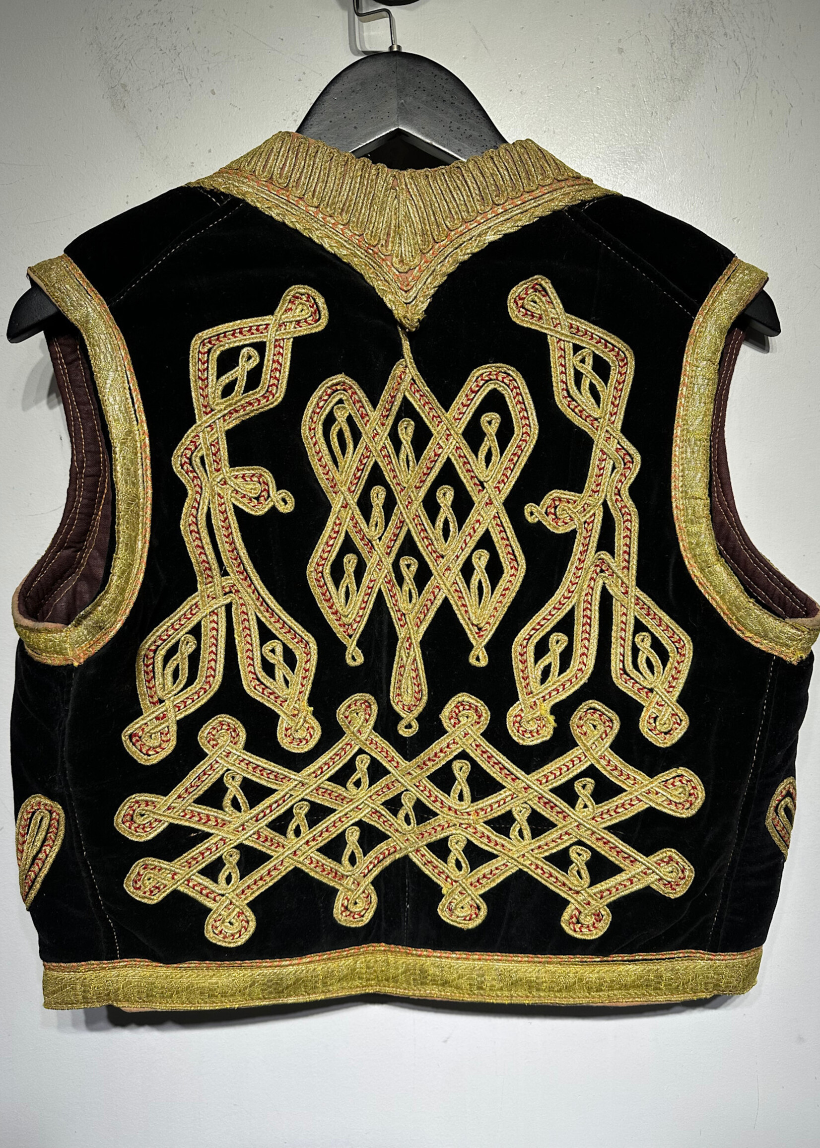 VTG NAPOLEON/YELLOW BLACK VEST FEM M