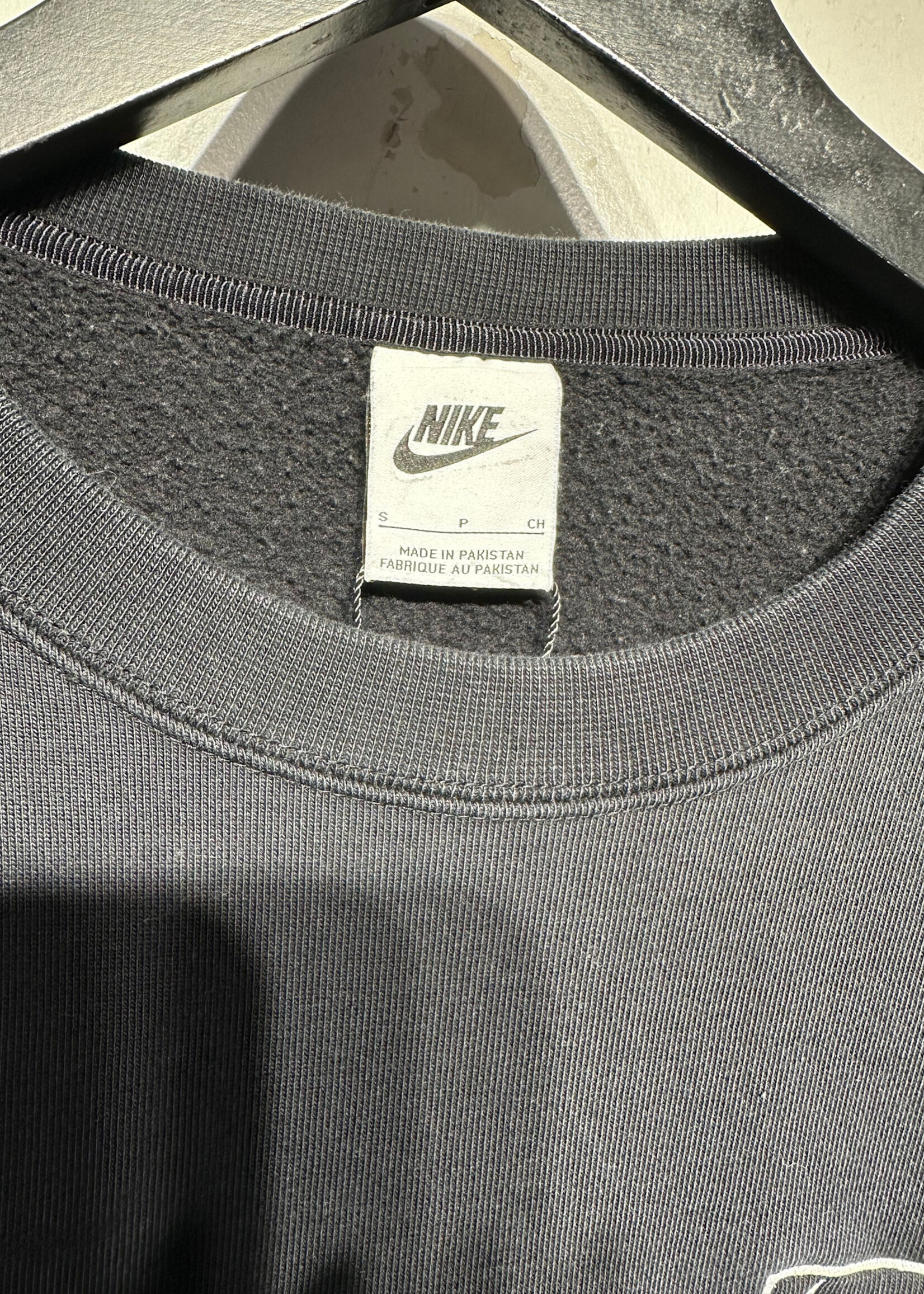 Stussy Nike Black Oversized Sweater Masc S