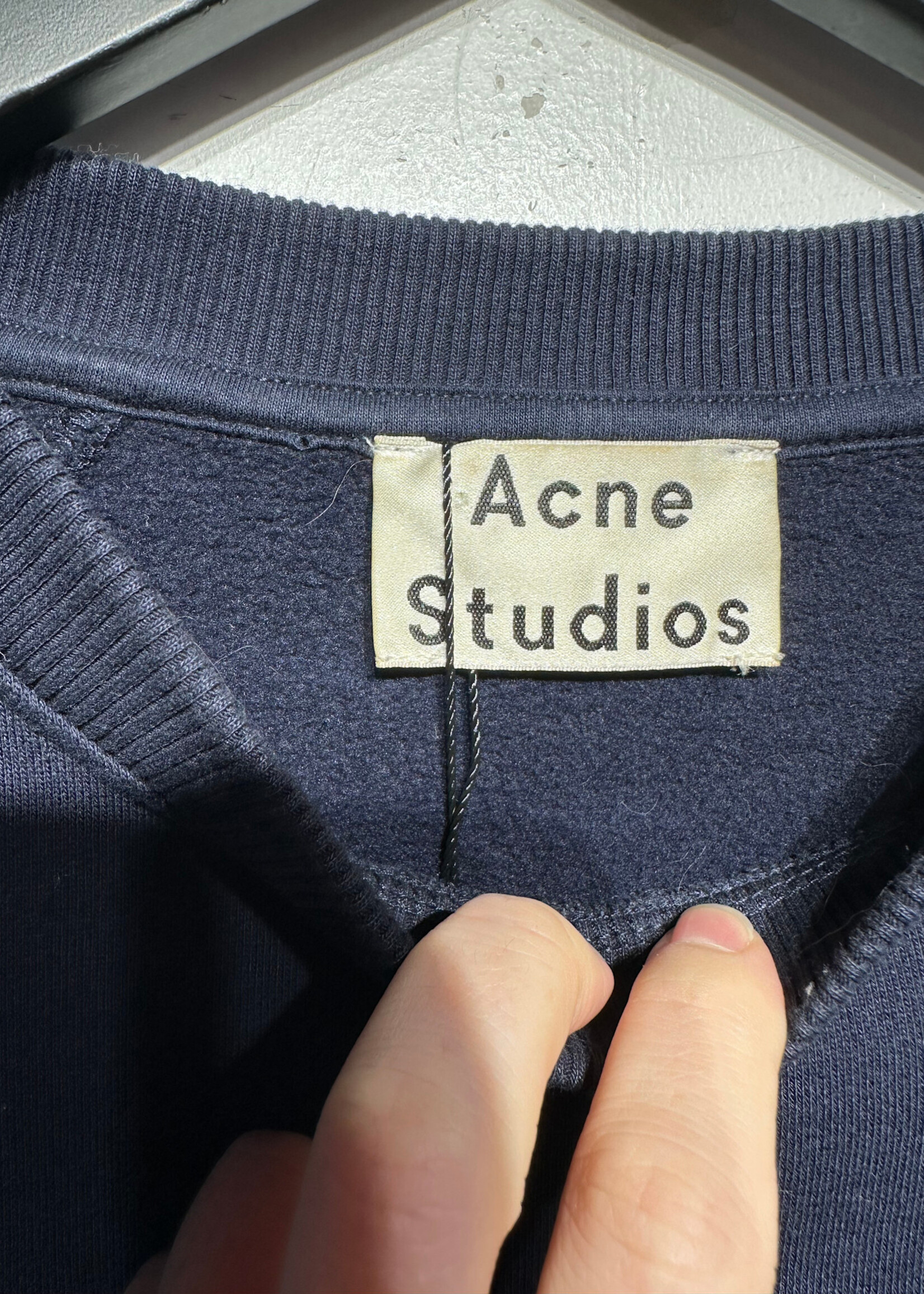 Acne Dark Blue Long Sweater S