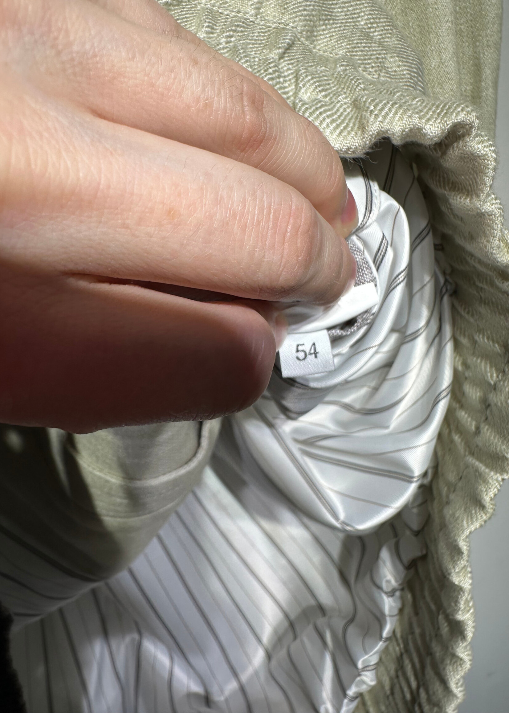 Brunello Cucinelli Linen Bomber Jacket 54/XL