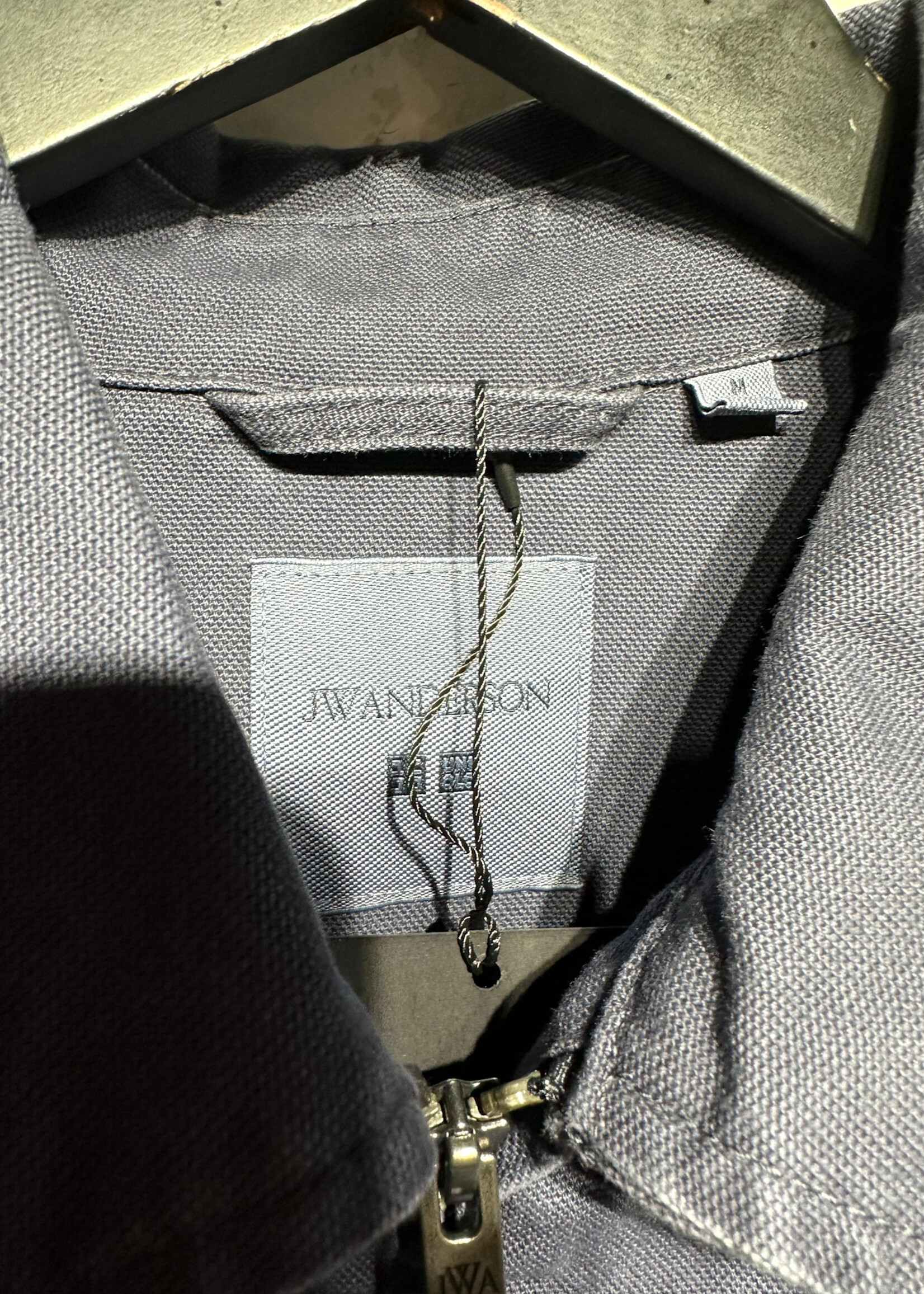 JW Anderson X Uniqlo Navy Canvas Zip Jacket Masc M